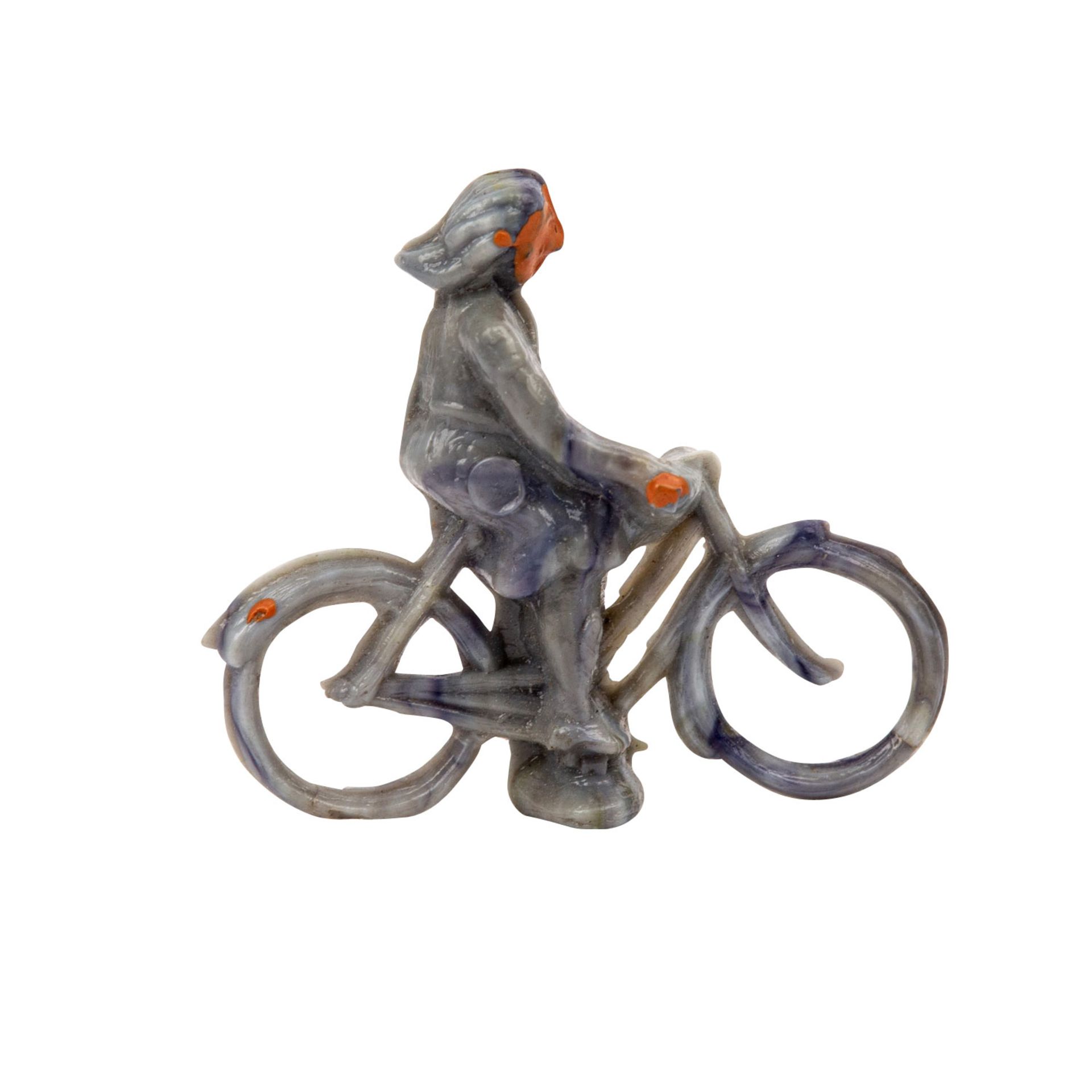 WIKING Radfahrer, Mädchen, 1947-1955,Radfahrer (weiblich), nur rechte Hand am Lenkrad - Image 4 of 5