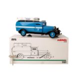 MÄRKLIN Geldtransporter "Bayrischer Rundfunk" 1101,limitierte Auflage von 1993, blauf