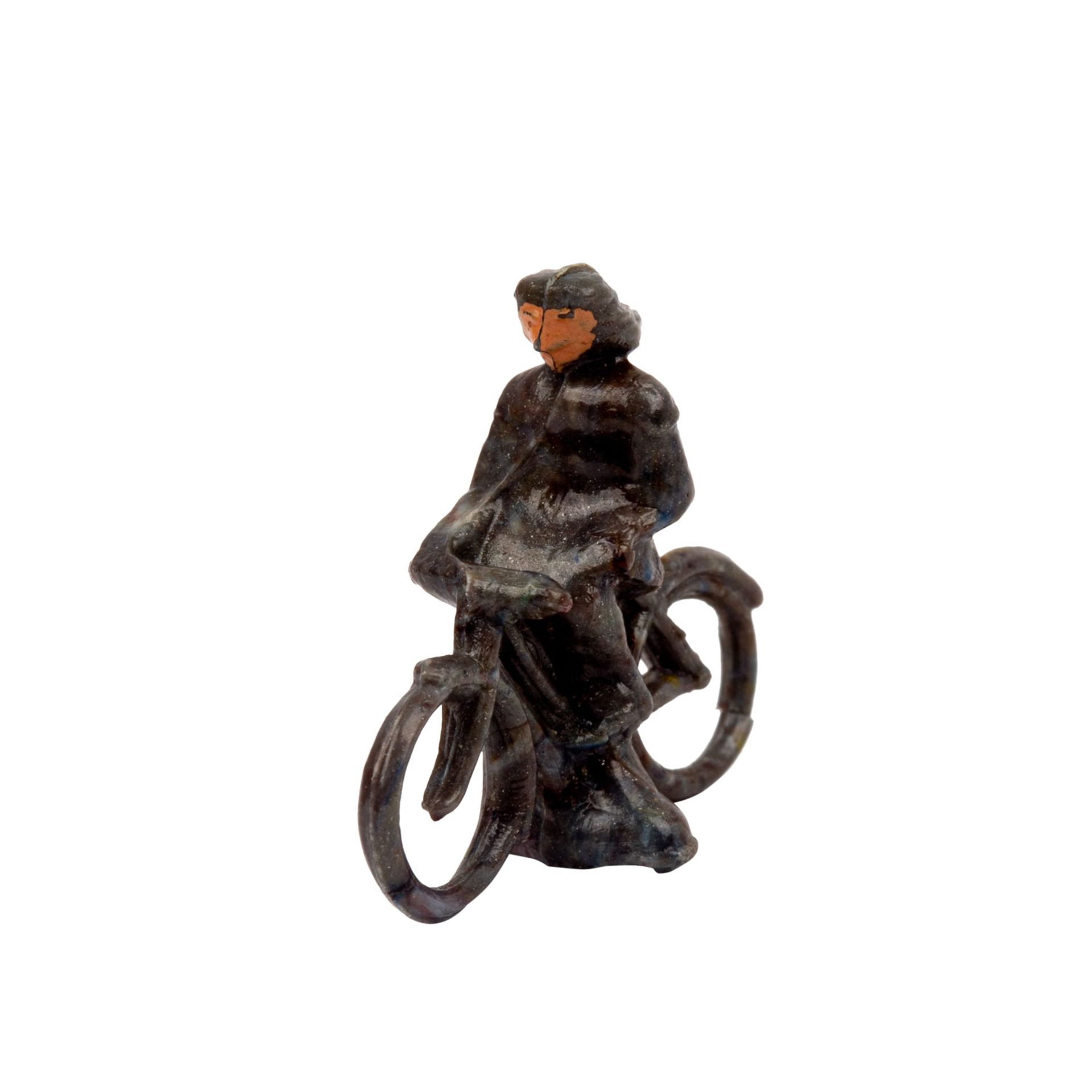 WIKING Radfahrer, Mädchen, 1947-1955,Radfahrer (weiblich), nur rechte Hand am Lenkrad