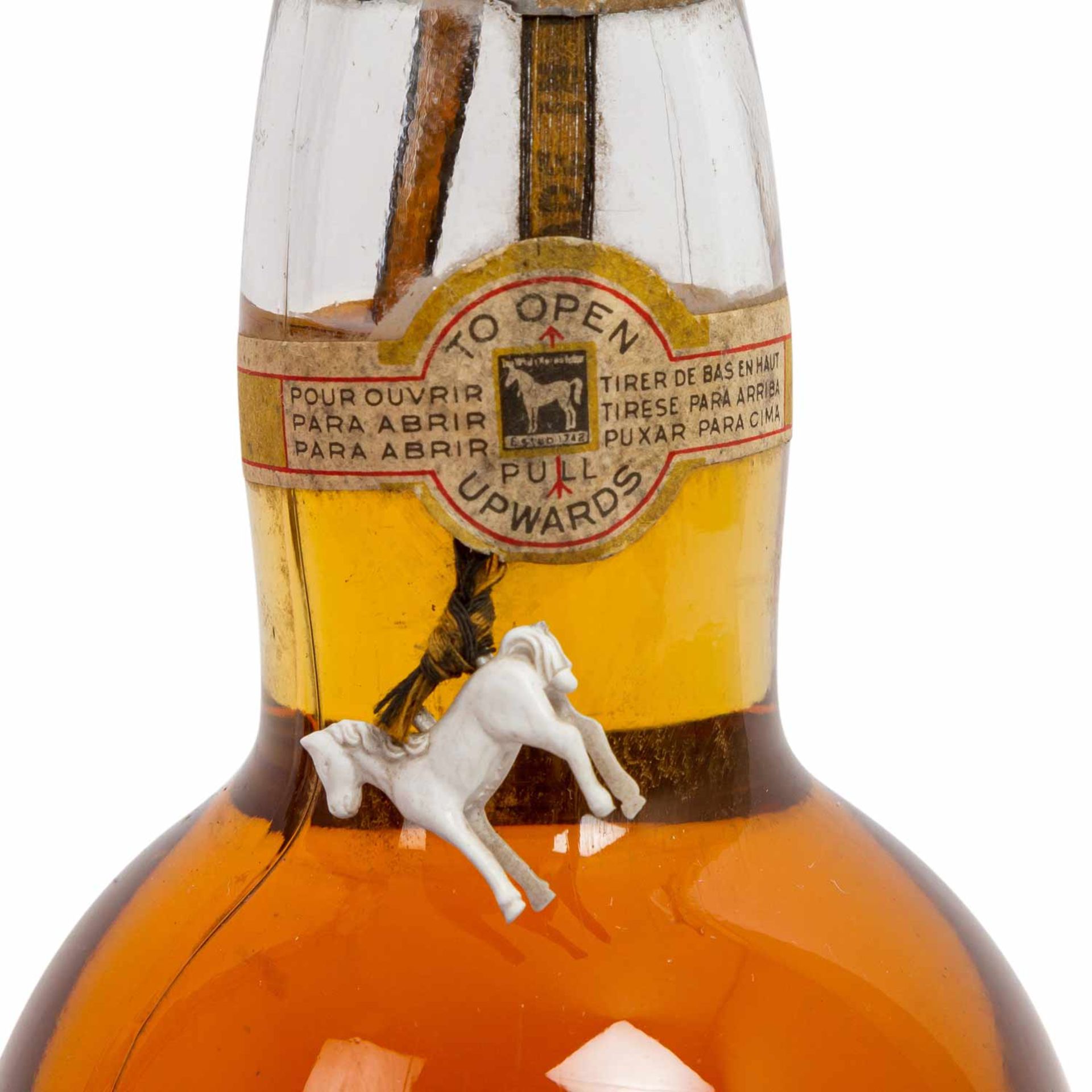 WHITE HORSE Blended Scotch Whisky, mit Blechkappe,Region: Scotland, White Horse Distil - Bild 3 aus 4