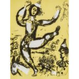 CHAGALL, MARC (1887-1985), "Der Zirkus - le Cirque",Farblithographie/Papier, lt. Rg. a