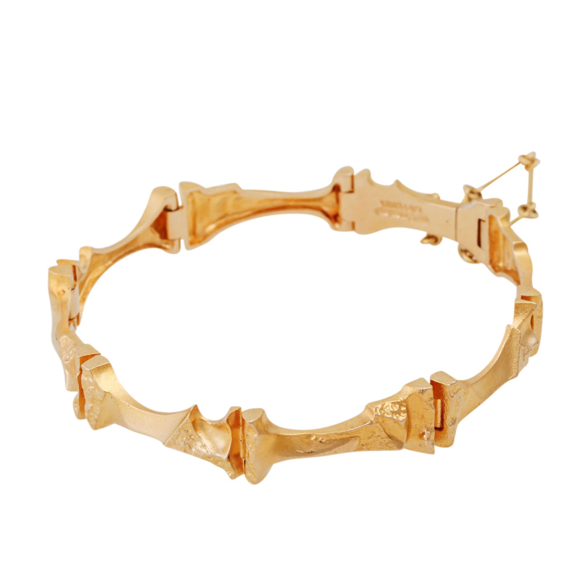 LAPPONIA ArmbandGG 14K, 18,1 g, L: 18 cm, mit Jahresstempel A8 und Markenpunzierung, b - Image 3 of 4