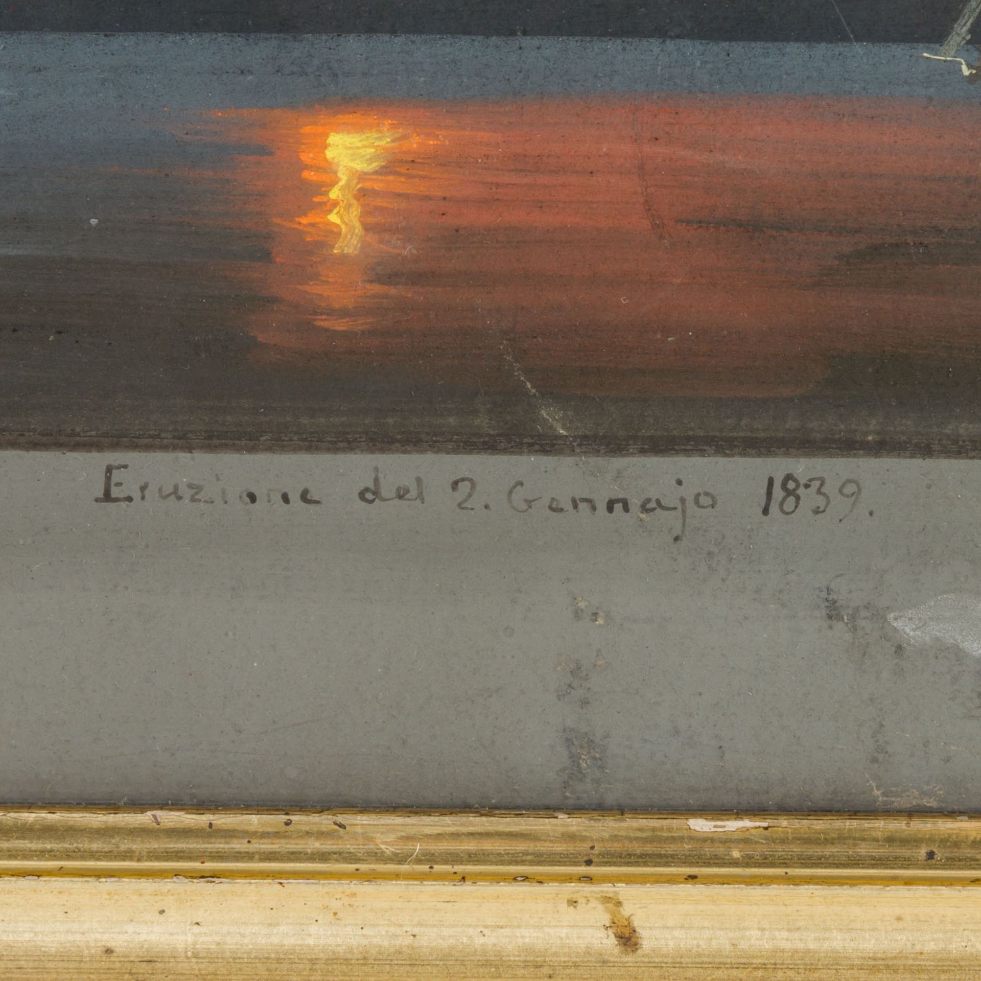 MIGLIORATO, D. (Künstler 19. Jh.), "Eruzione dal 2. Gennajo 1839",Neapel, Ausbruch de - Bild 4 aus 5
