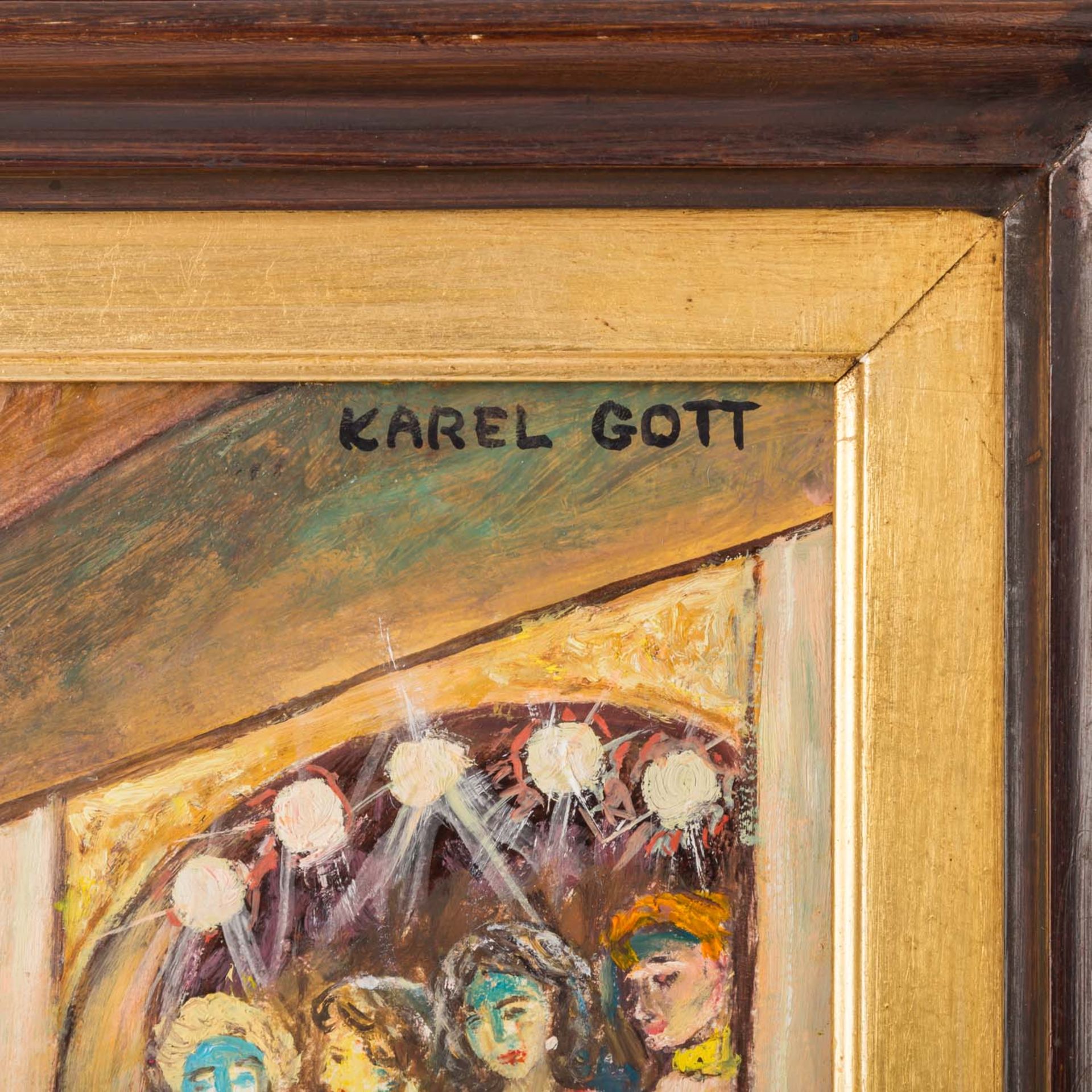 GOTT, KAREL (1939-2019, tschechischer Sänger, Komponist und Maler), "Der begeisterte Pavarotti" - Bild 3 aus 8