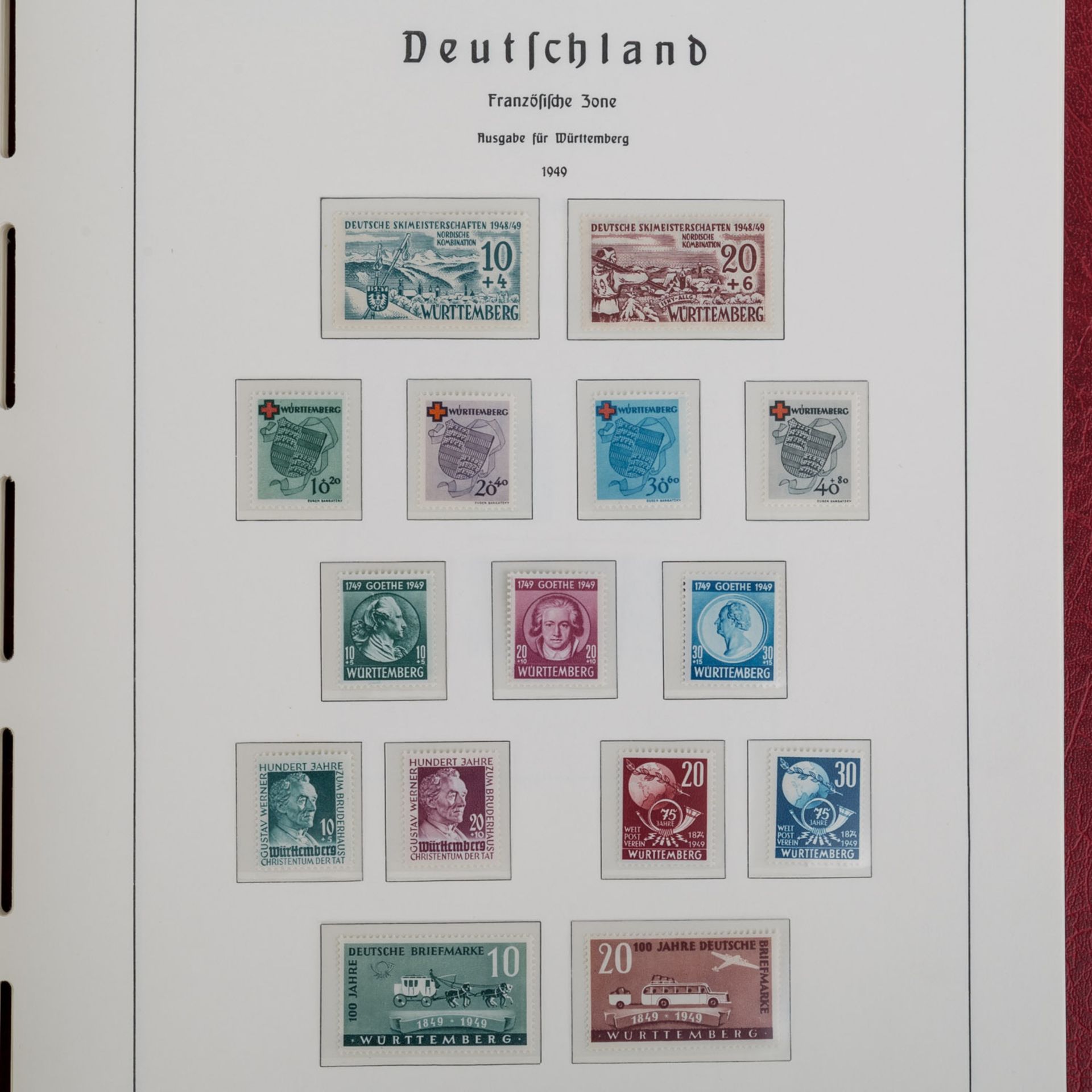 Deutsches Reich, DDR, 2 Leuchtturm-Klemmbinder - Bild 5 aus 5