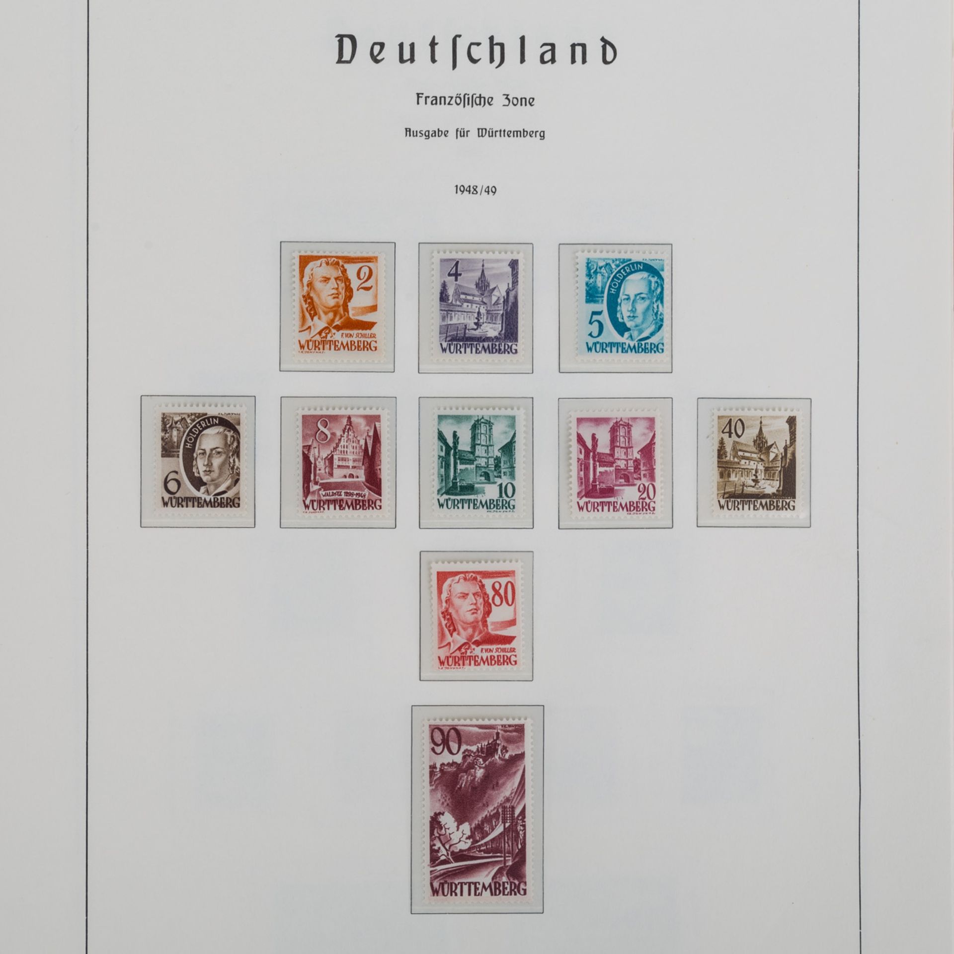 Deutsches Reich, DDR, 2 Leuchtturm-Klemmbinder - Bild 4 aus 5