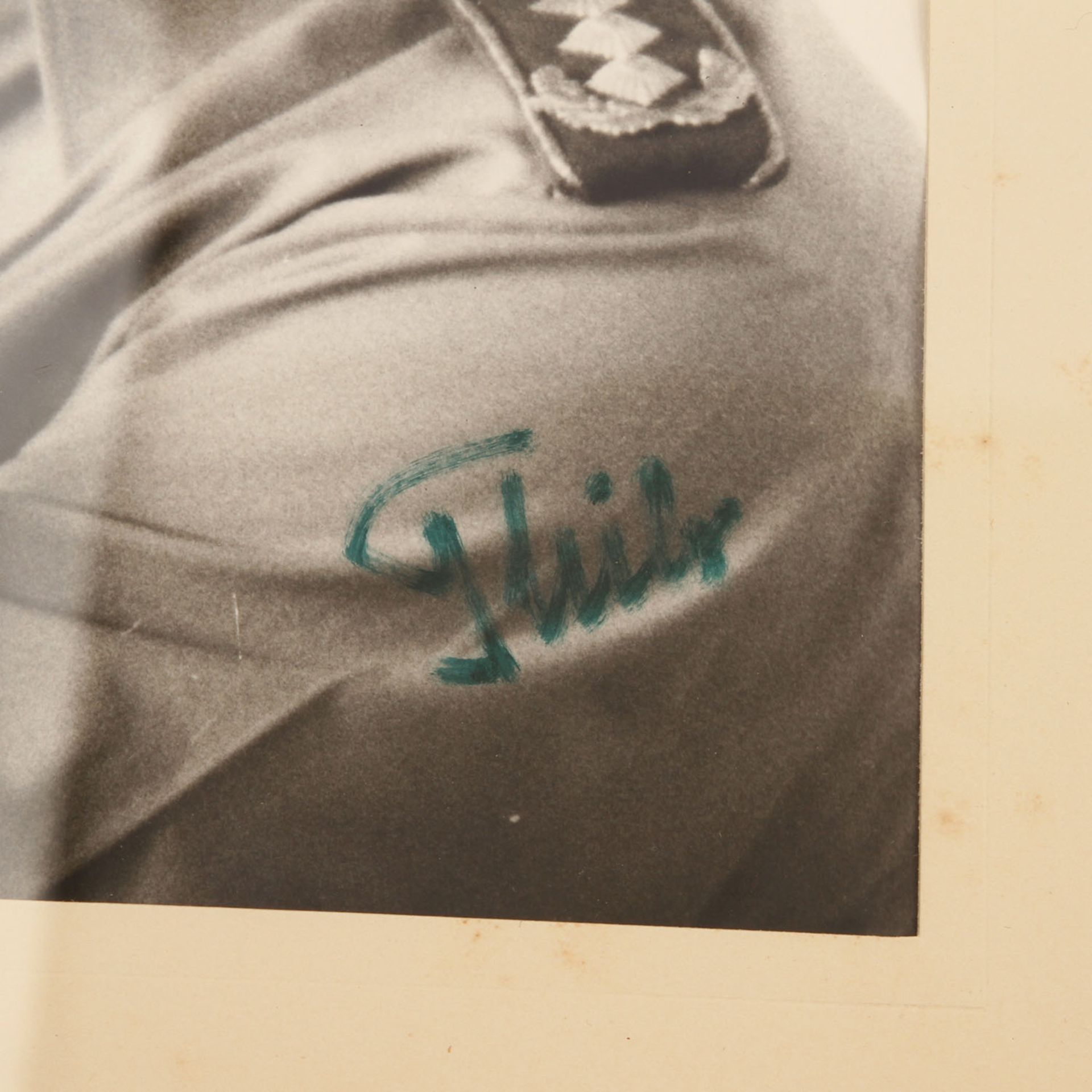 6 Militaria Autographen, Mitte 20.Jh. - - Bild 4 aus 7