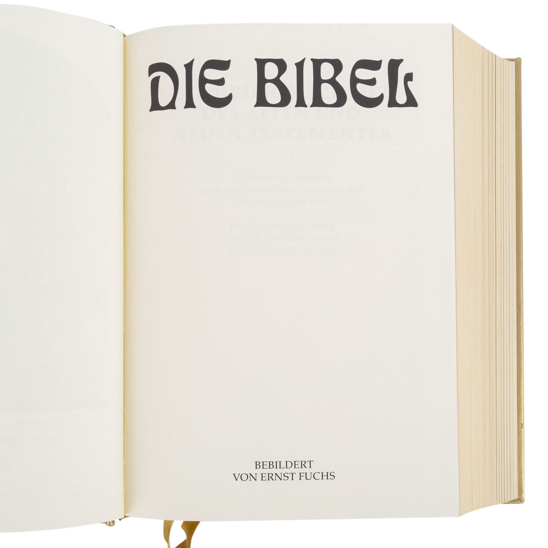 BIBEL von Ernst Fuchs, - Bild 4 aus 7