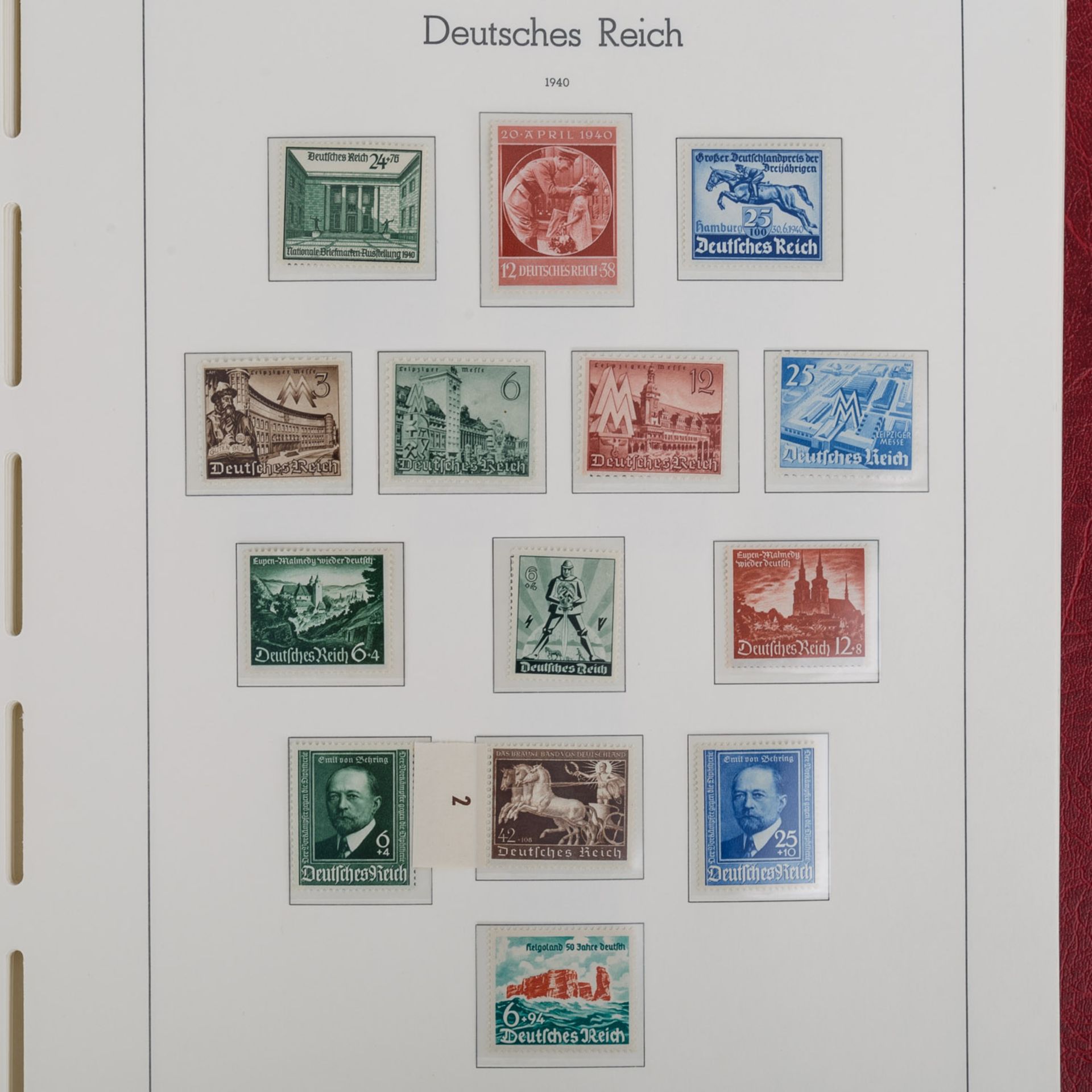 Deutsches Reich, DDR, 2 Leuchtturm-Klemmbinder - Bild 3 aus 5