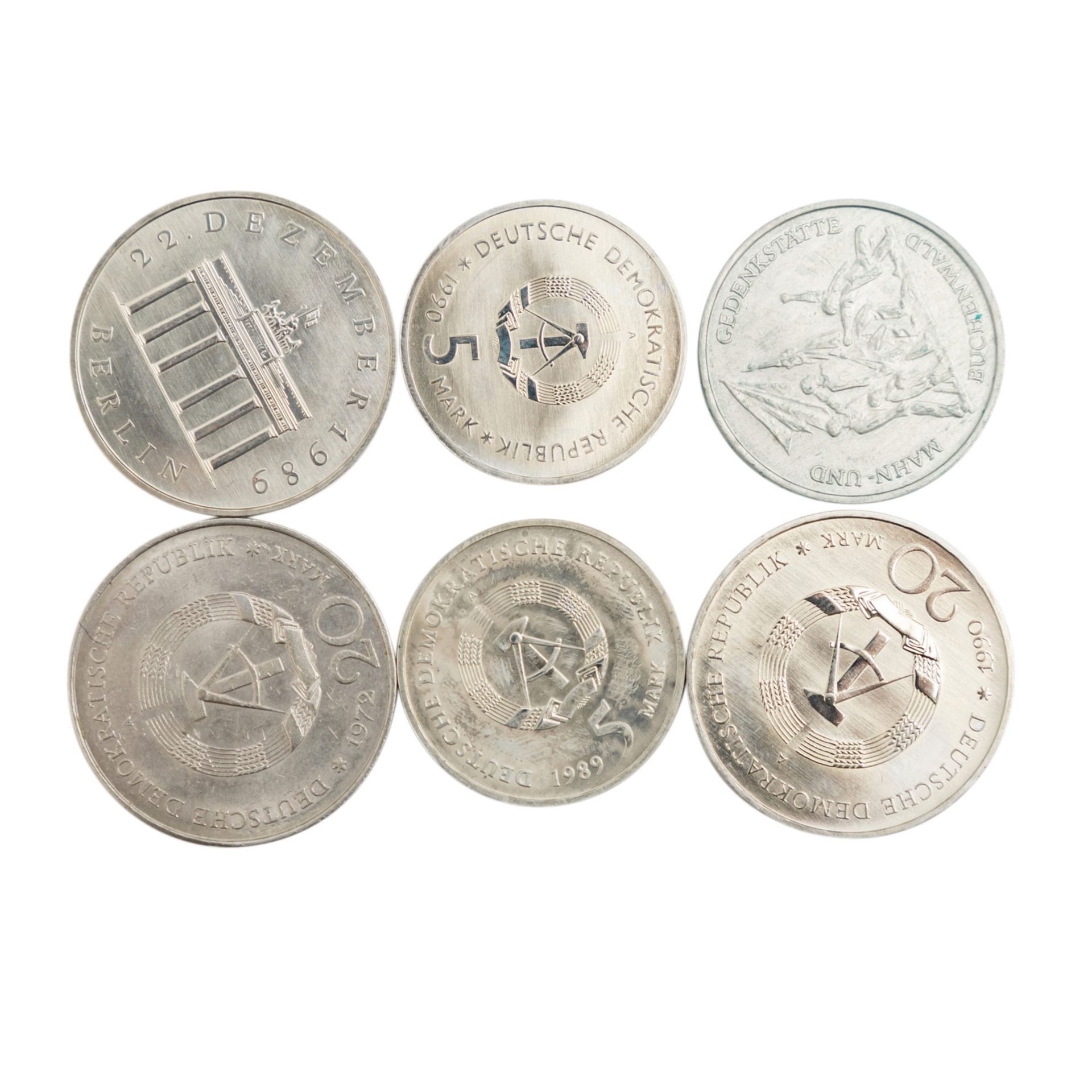 Konvolut DDR Münzen -< - Bild 3 aus 8