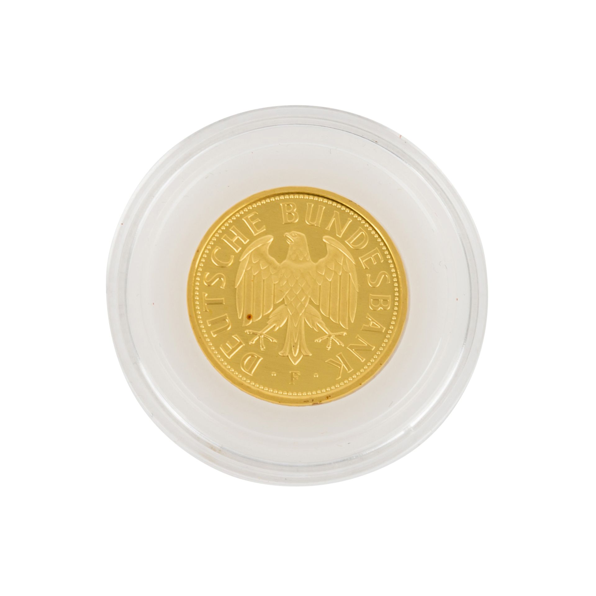 BRD/GOLD - 1 Deutsche Mark in GOLD 2001 F,