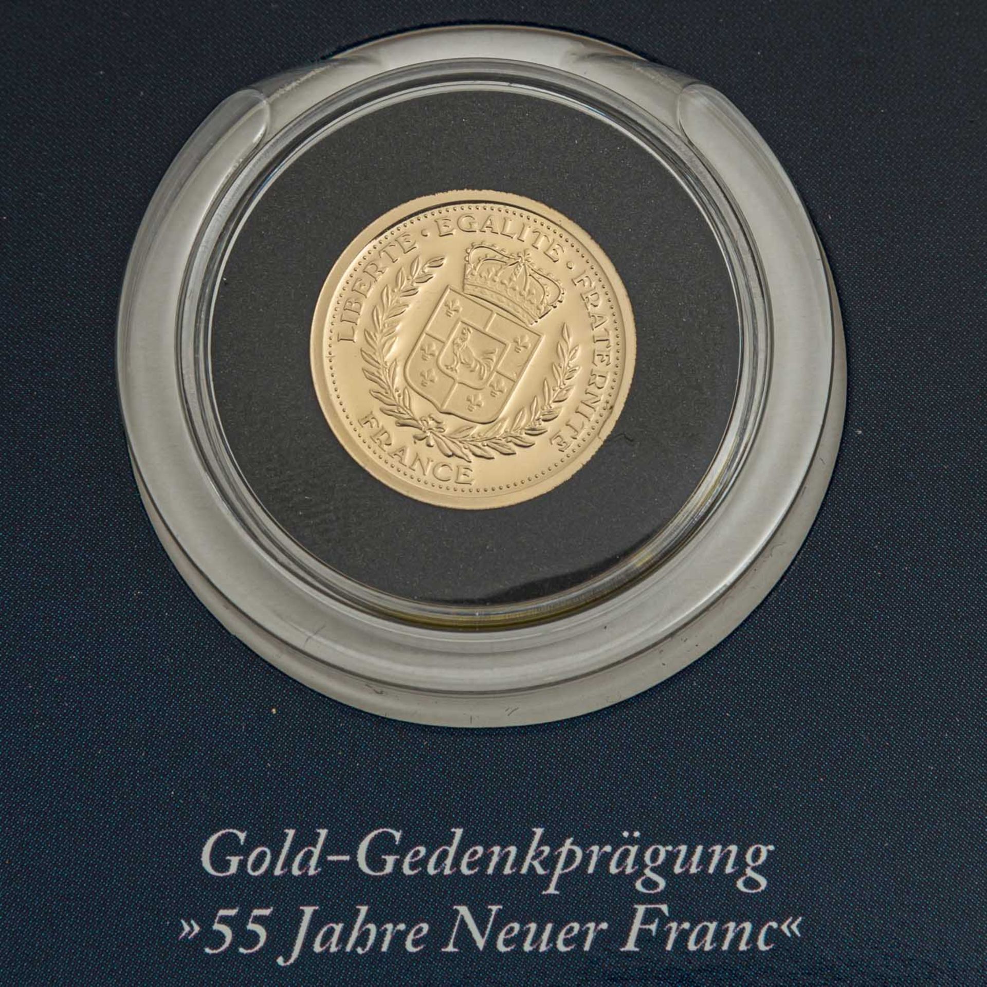 Frankreich 2013, 3 x 5 Euro + 3 x 25 Euro, dazu Goldmedaille - Bild 2 aus 9