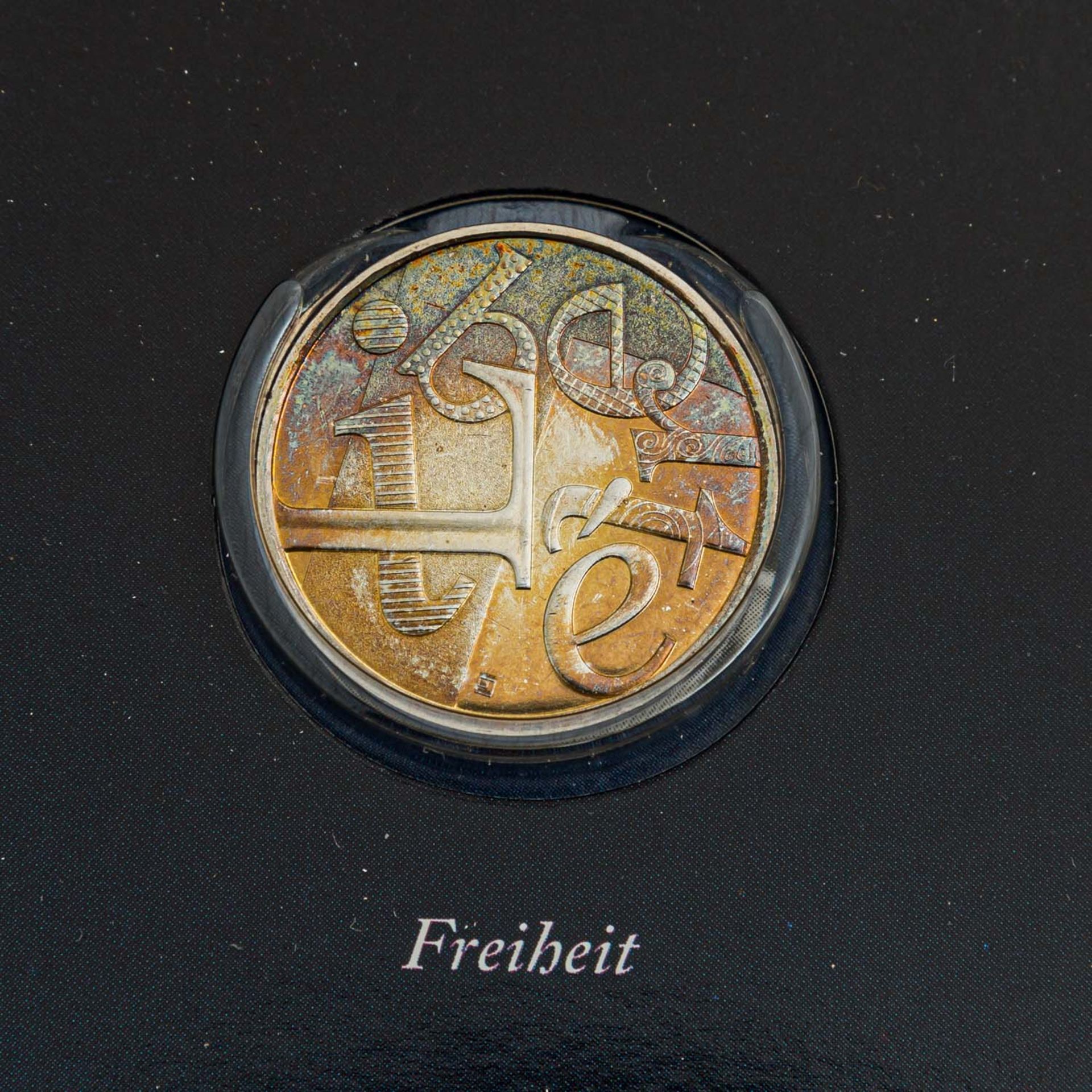 Frankreich 2013, 3 x 5 Euro + 3 x 25 Euro, dazu Goldmedaille - Bild 8 aus 9