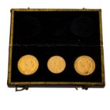 Kaiserzeitliches GOLD - 3 Münzen:<