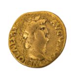 Römische Kaiserzeit/Gold - 1 Aureus 1 Jh.n.Chr., Nero (54-68n. Chr.),<