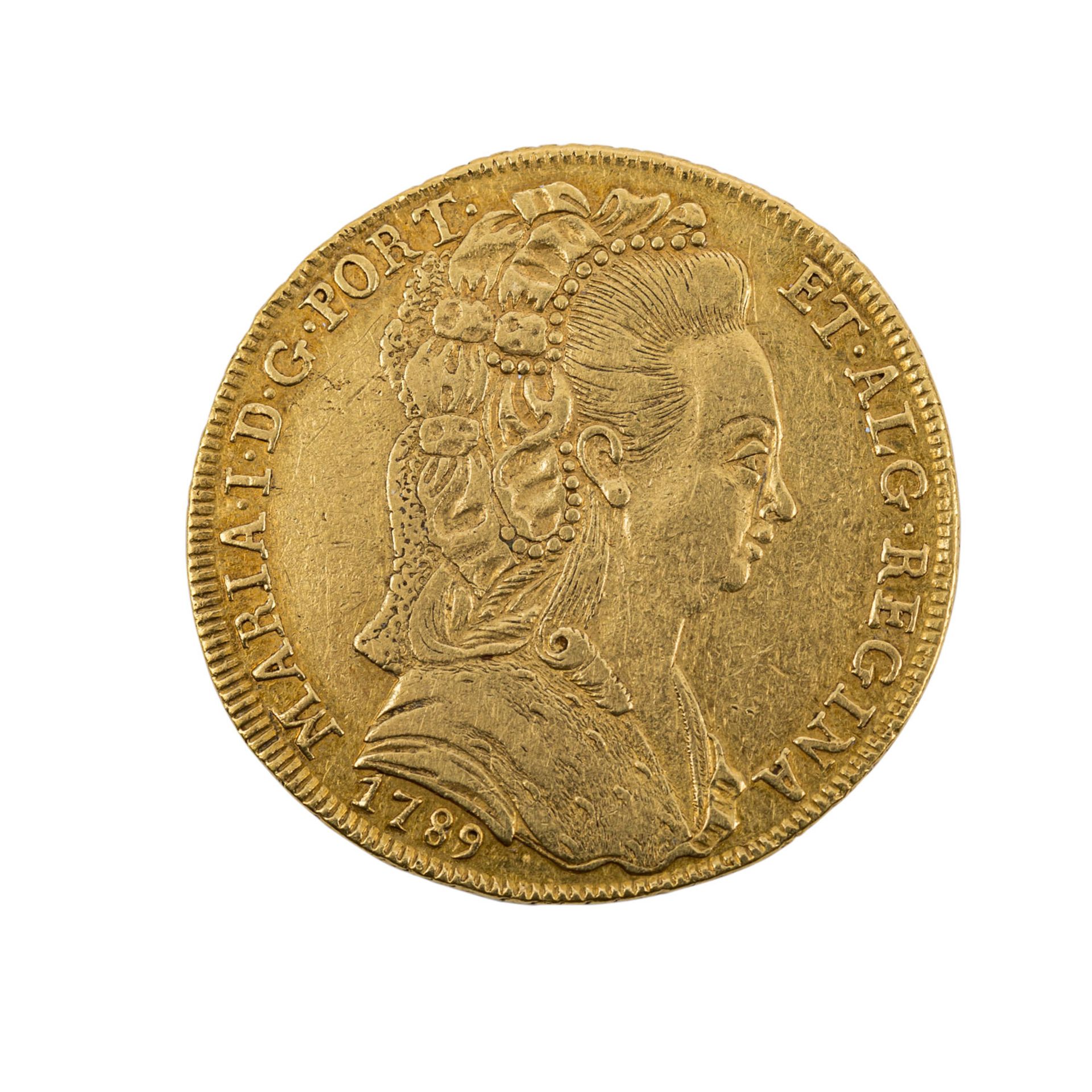 Portugal/GOLD - 4 Escudos (6400 Reis) 1789,