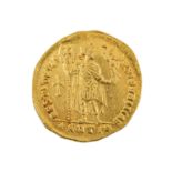 Antike/GOLD - Gold-Solidus Valentinianus I., 364-375 n. Chr.,