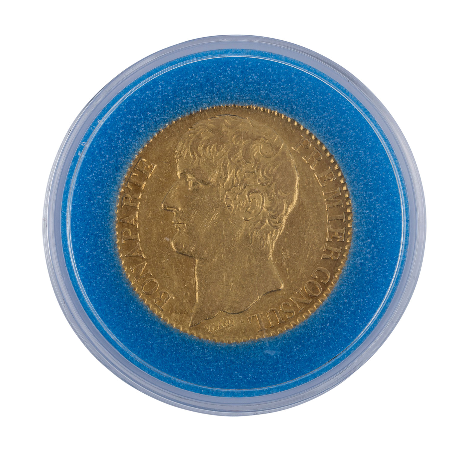 Frankreich/Gold - 40 Francs Jahr XI/A, Premier Consul Bonaparte, ss.,