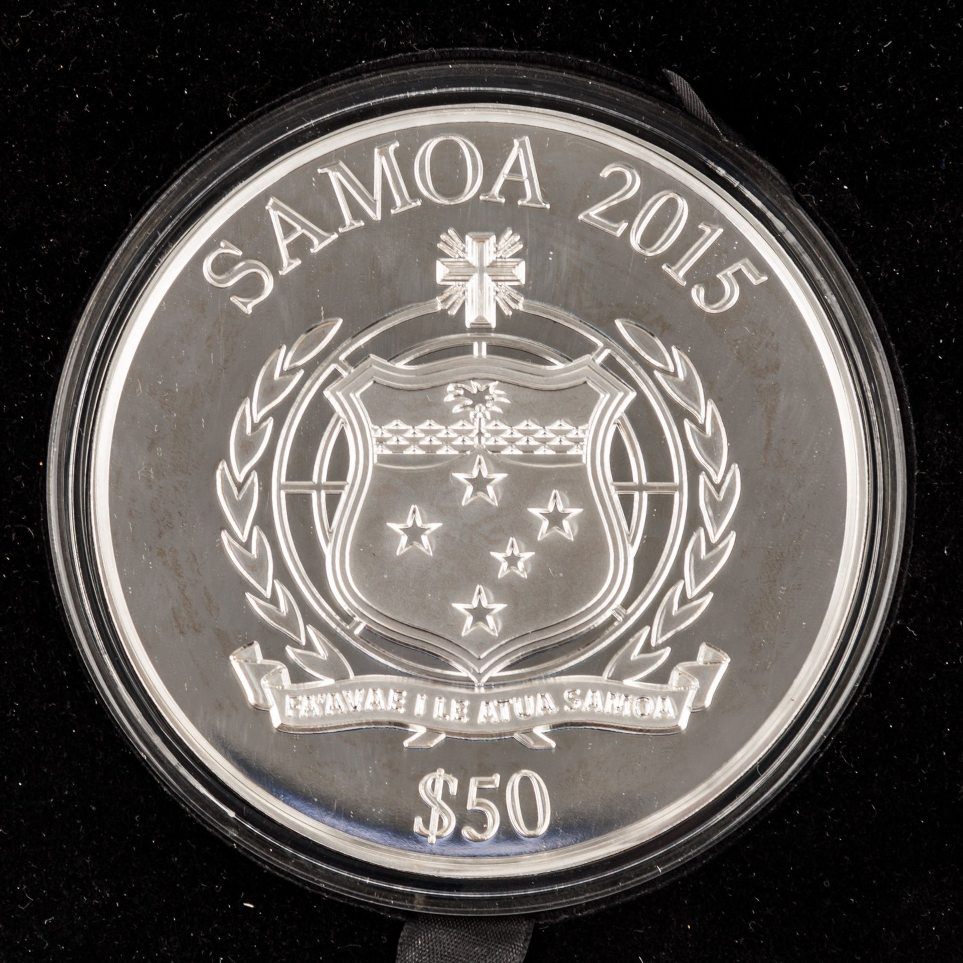 Samoa/SILBER - 50 Dollars 2015, PP, Olympic Games 2016, - Bild 2 aus 2