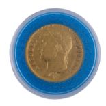 Frankreich/Gold - 40 Francs1811/A, Napoleon Empereur, ss.