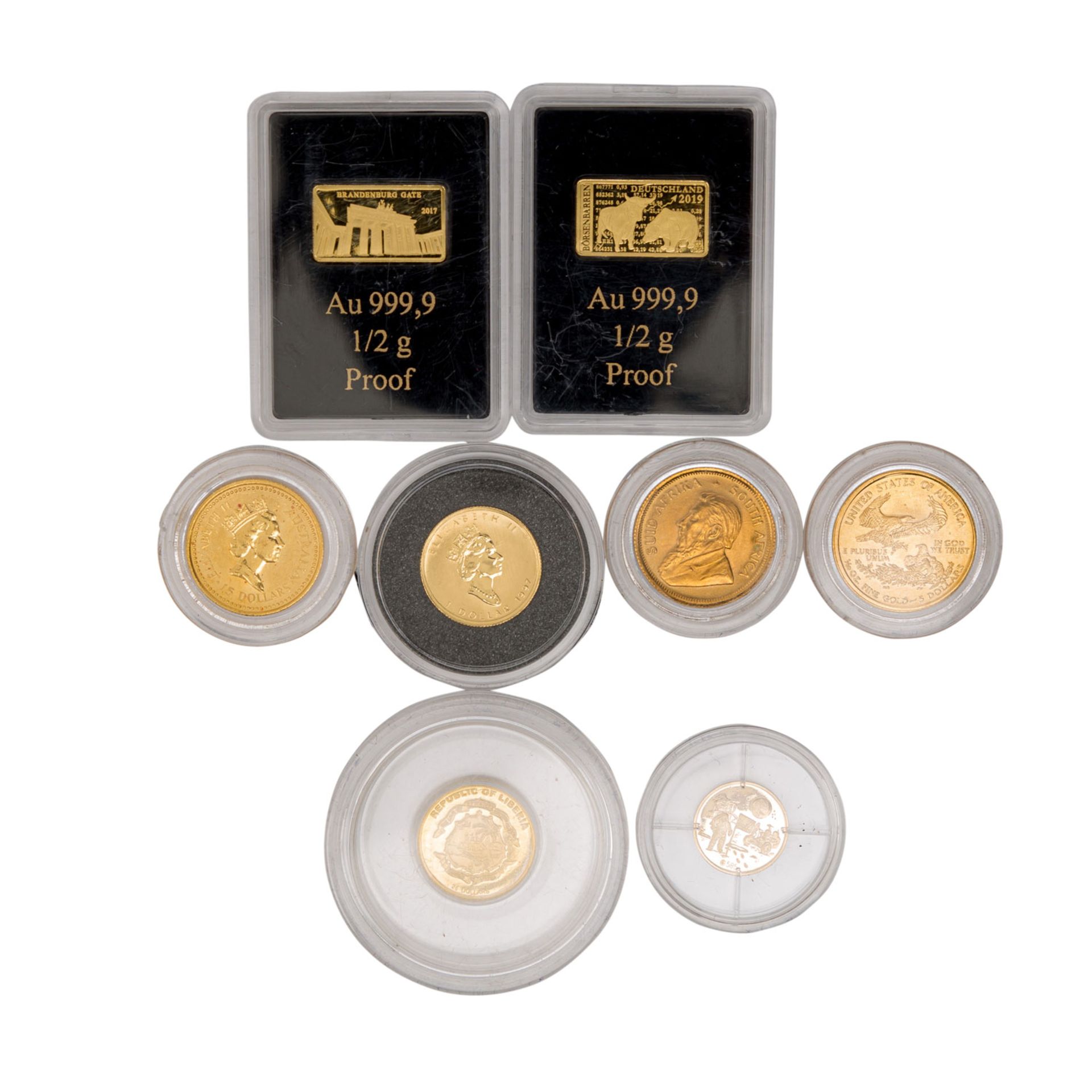 Weiteres GOLDLOT mindestens gut 40 g mit 1/10 Krügerrand,< - Bild 2 aus 6