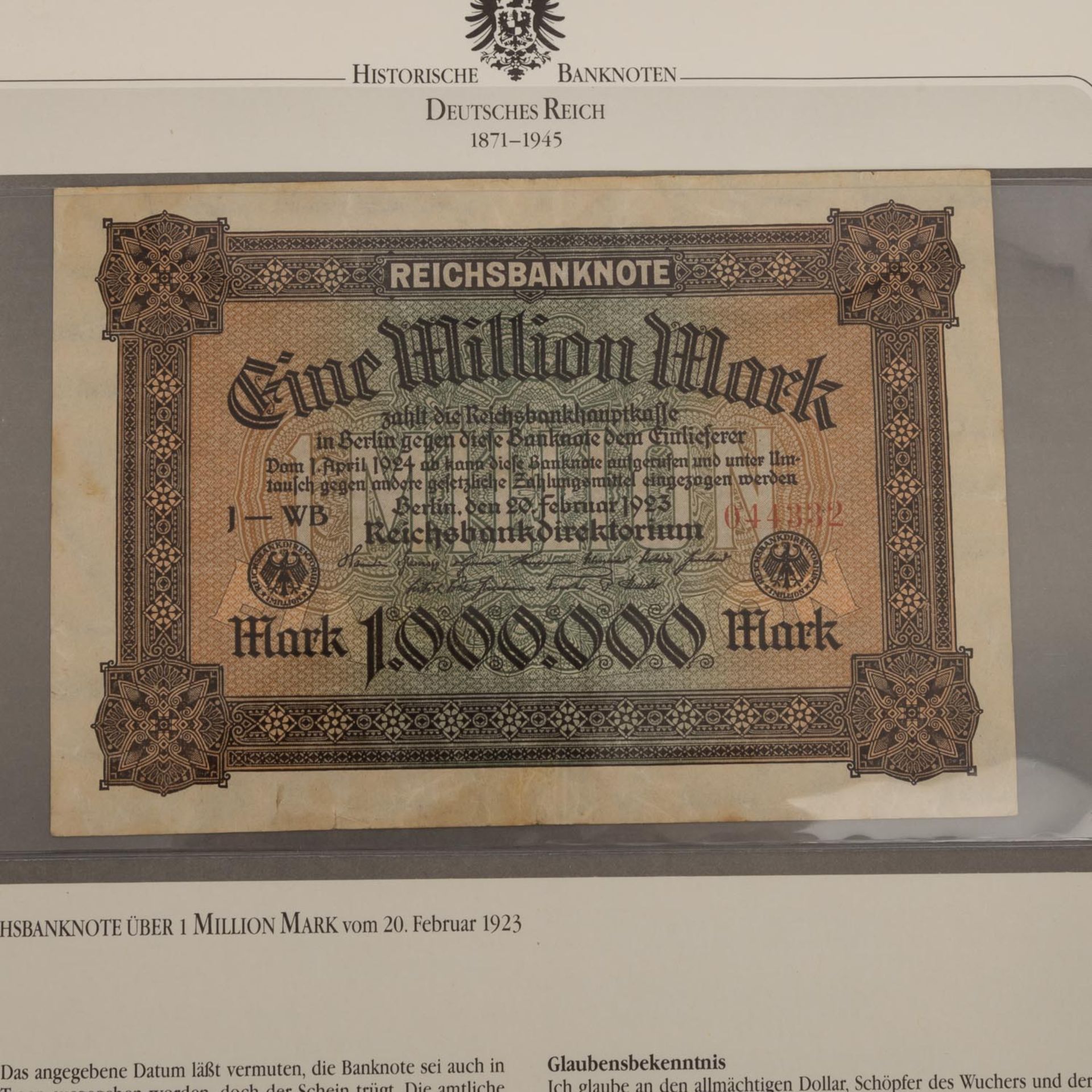 Ca. 80 Noten Deutschland,etwas bis Hochinflation, wenige Bessere wie z. B. Reichsbahndirektion - Bild 2 aus 10