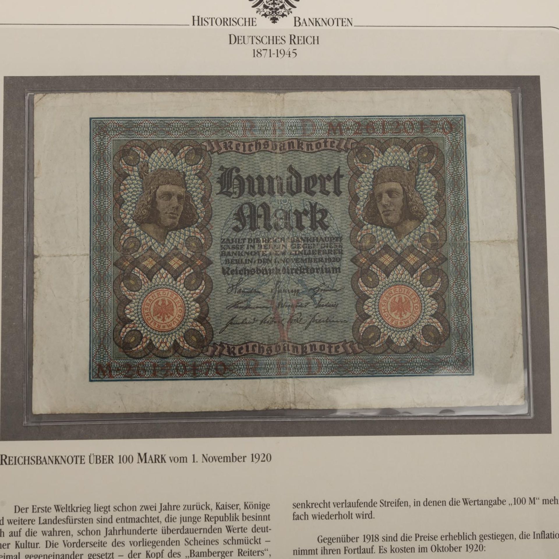Ca. 80 Noten Deutschland,etwas bis Hochinflation, wenige Bessere wie z. B. Reichsbahndirektion - Bild 10 aus 10