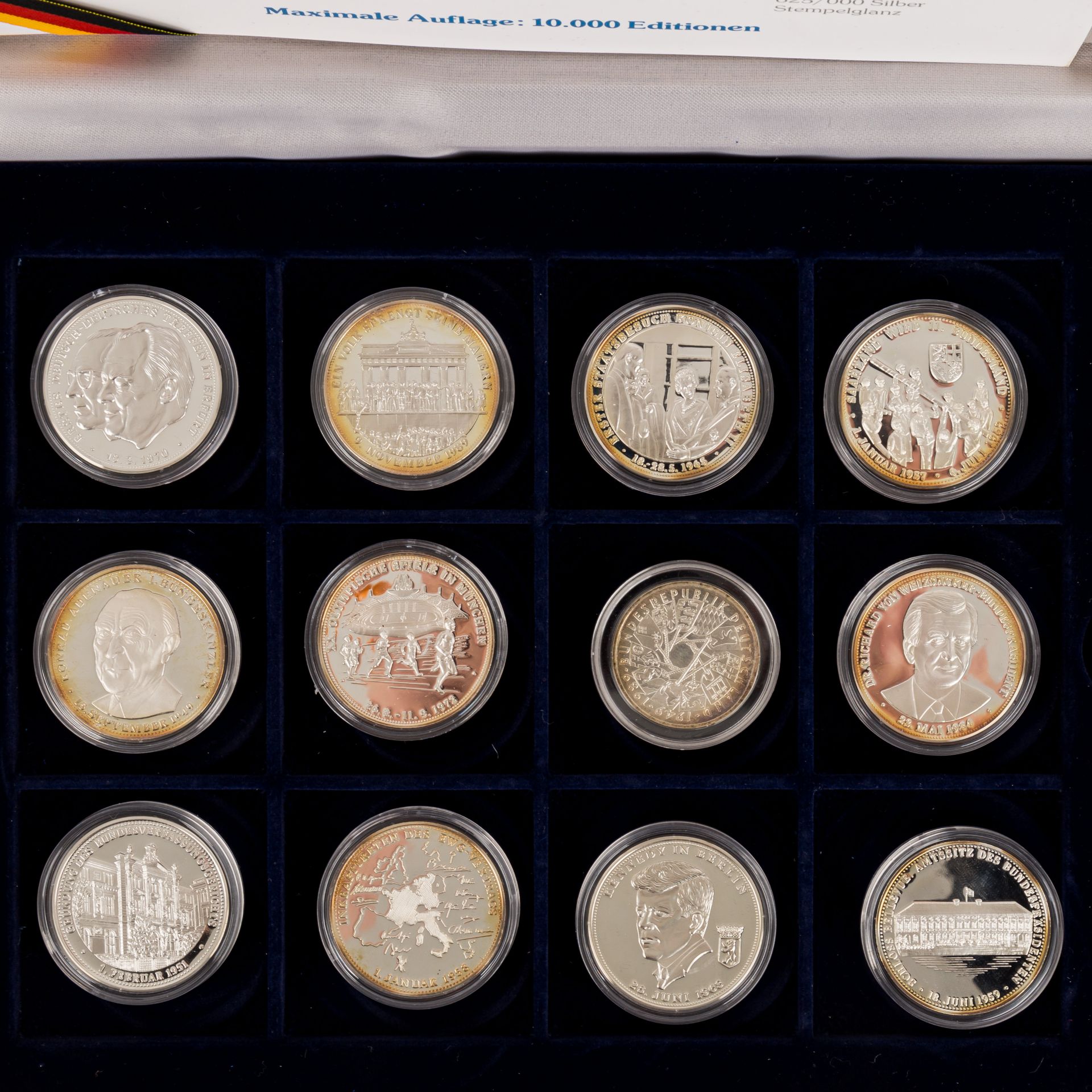 Münzen und Medaillen, BRD Gedenkmünzen,Österreich Schillinge, Medaillen 40 Jahre BRD fast nahezu 500 - Bild 5 aus 12