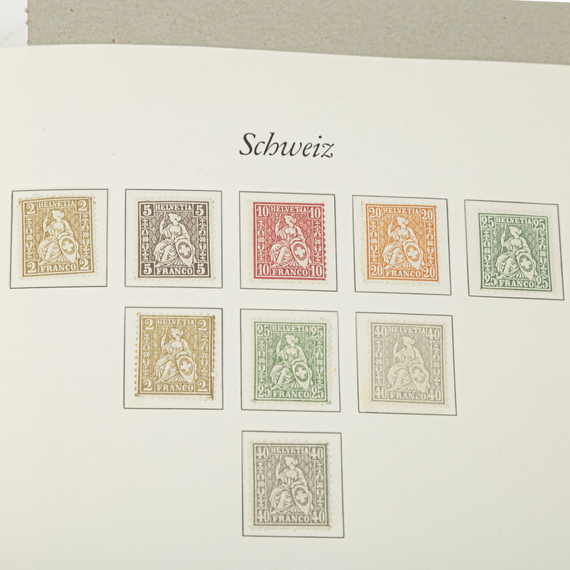 Schweiz - 1972/86, dazu Ausgabe sitzende Helvetia und Weiters bis ca. 1991,meist postfrisch, teils - Bild 5 aus 6