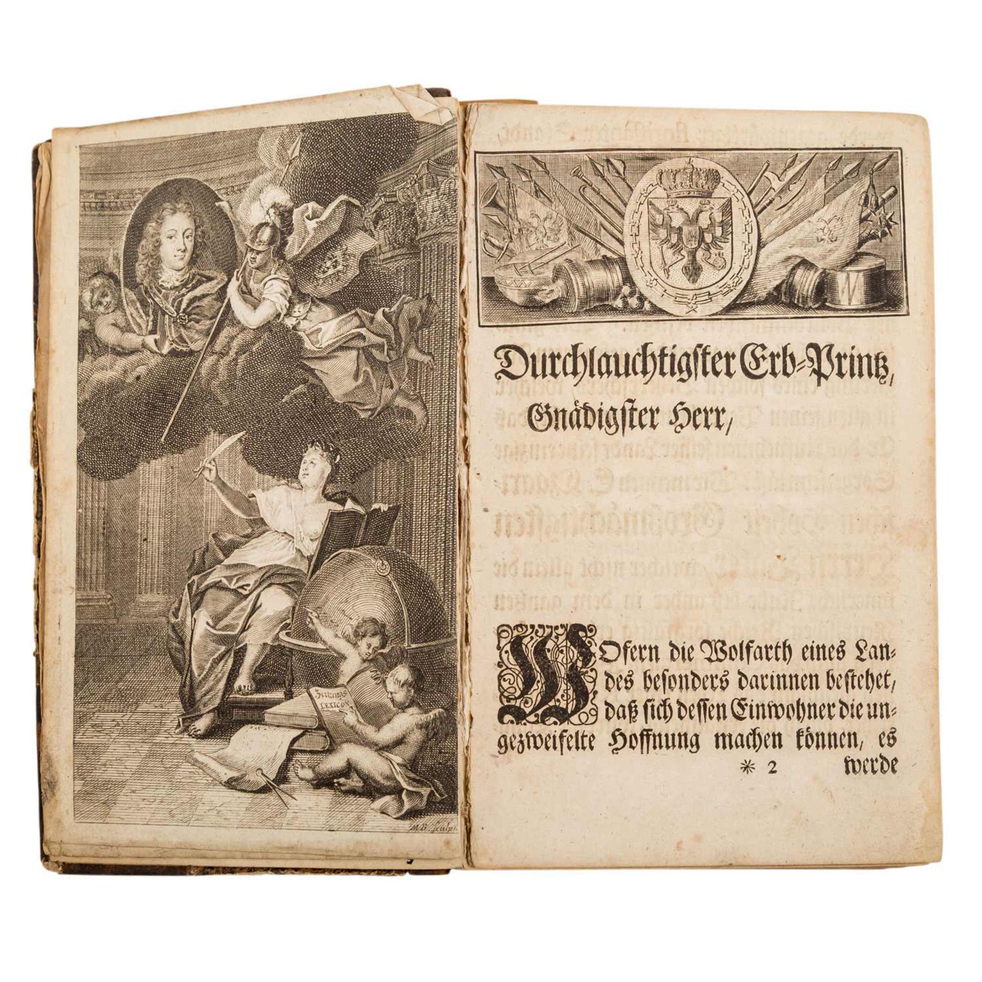 "Reales Staats-Zeitungs-und Conversations-Lexikon", Leipzig 1711 -Hist. Lexikon aus dem 18.Jh., - Bild 3 aus 4