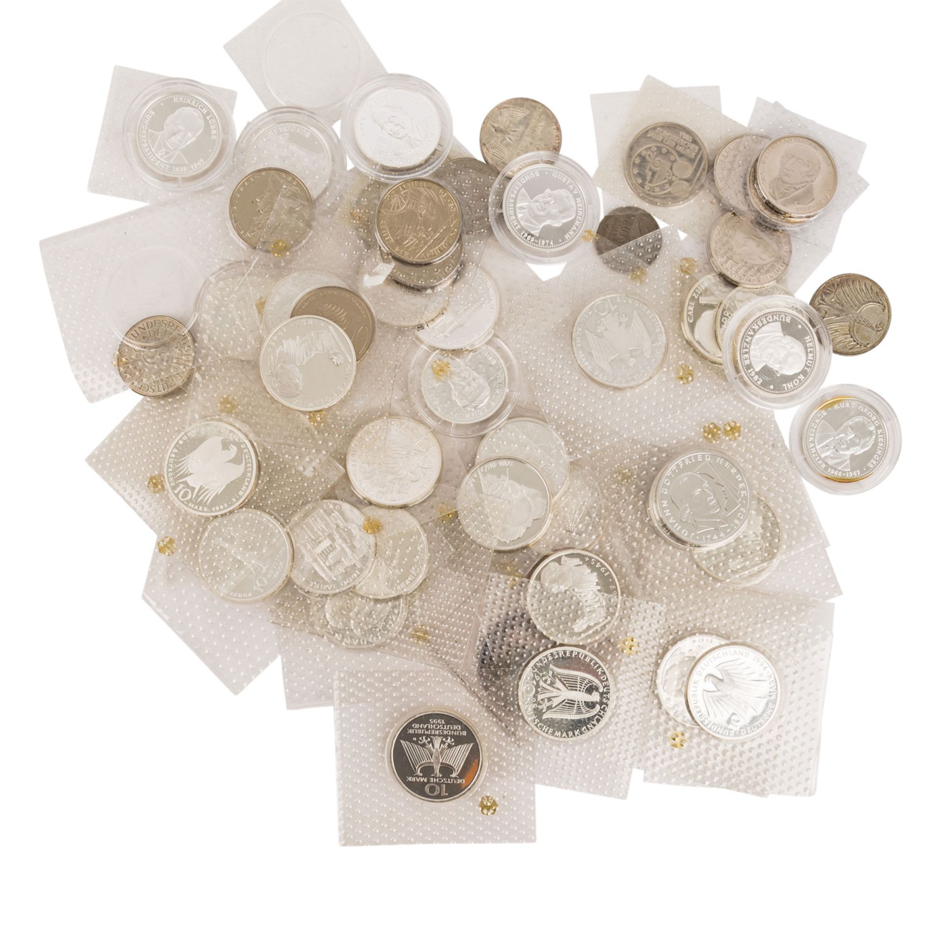 Münzen und Medaillen, BRD Gedenkmünzen,Österreich Schillinge, Medaillen 40 Jahre BRD fast nahezu 500 - Bild 8 aus 12