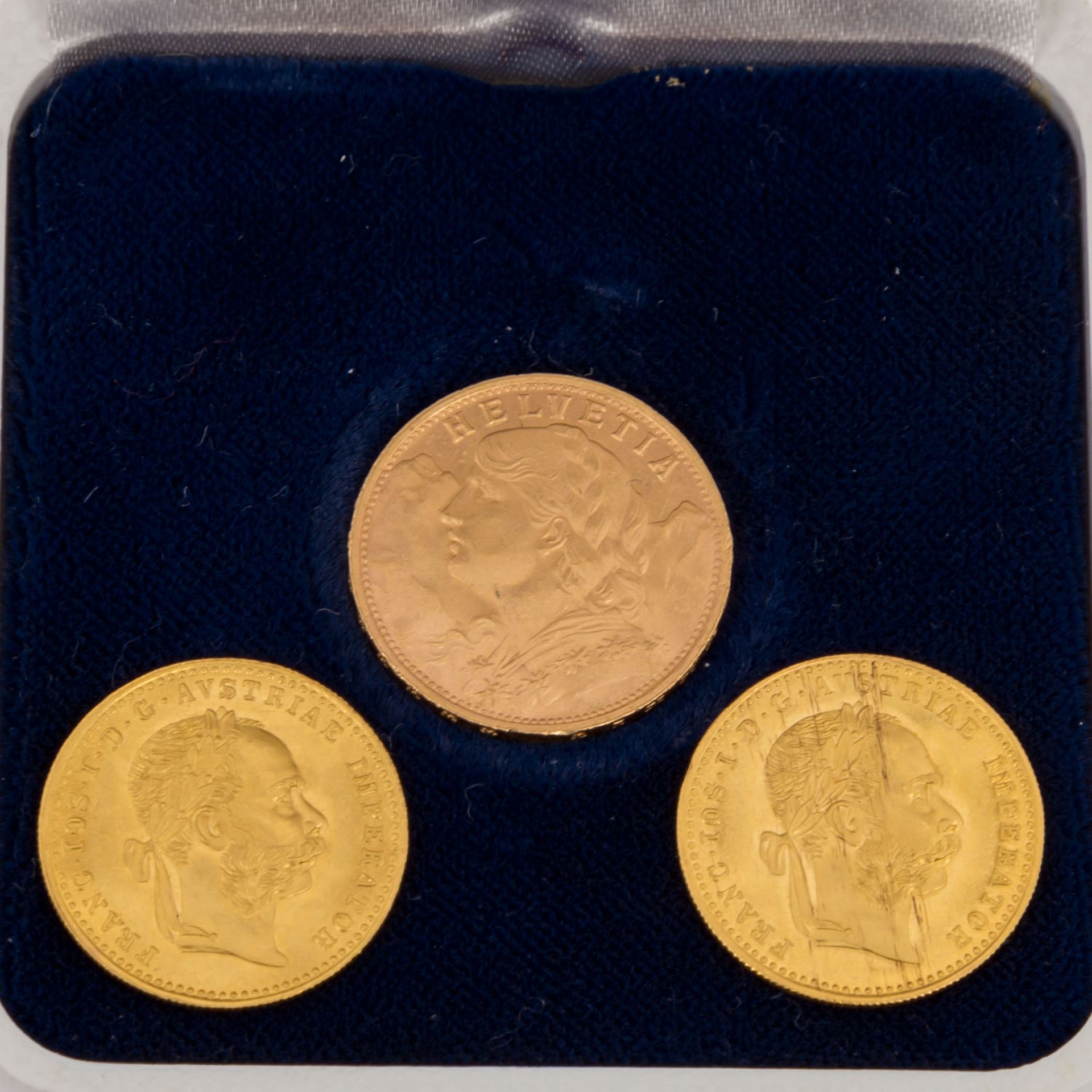 2 Münzalben mit überwiegend Österreich und BRD Silber,dazu 3 GOLDMÜNZEN Schweiz 20 Franken Vreneli - Bild 7 aus 14
