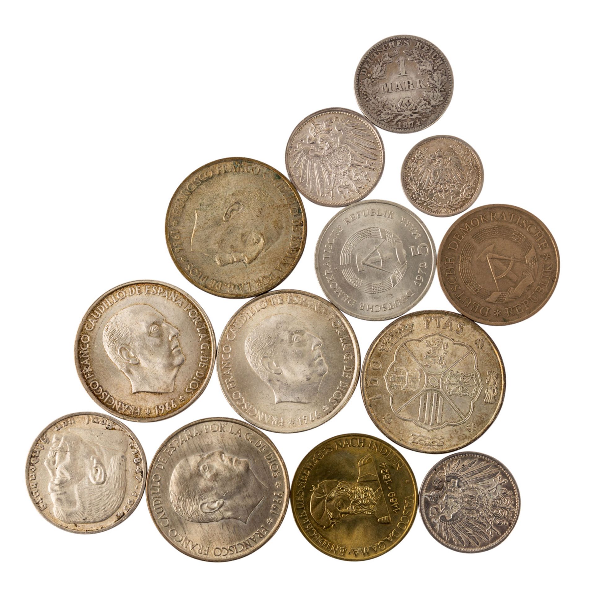 Münzen und Medaillen, BRD Gedenkmünzen,Österreich Schillinge, Medaillen 40 Jahre BRD fast nahezu 500 - Bild 6 aus 12