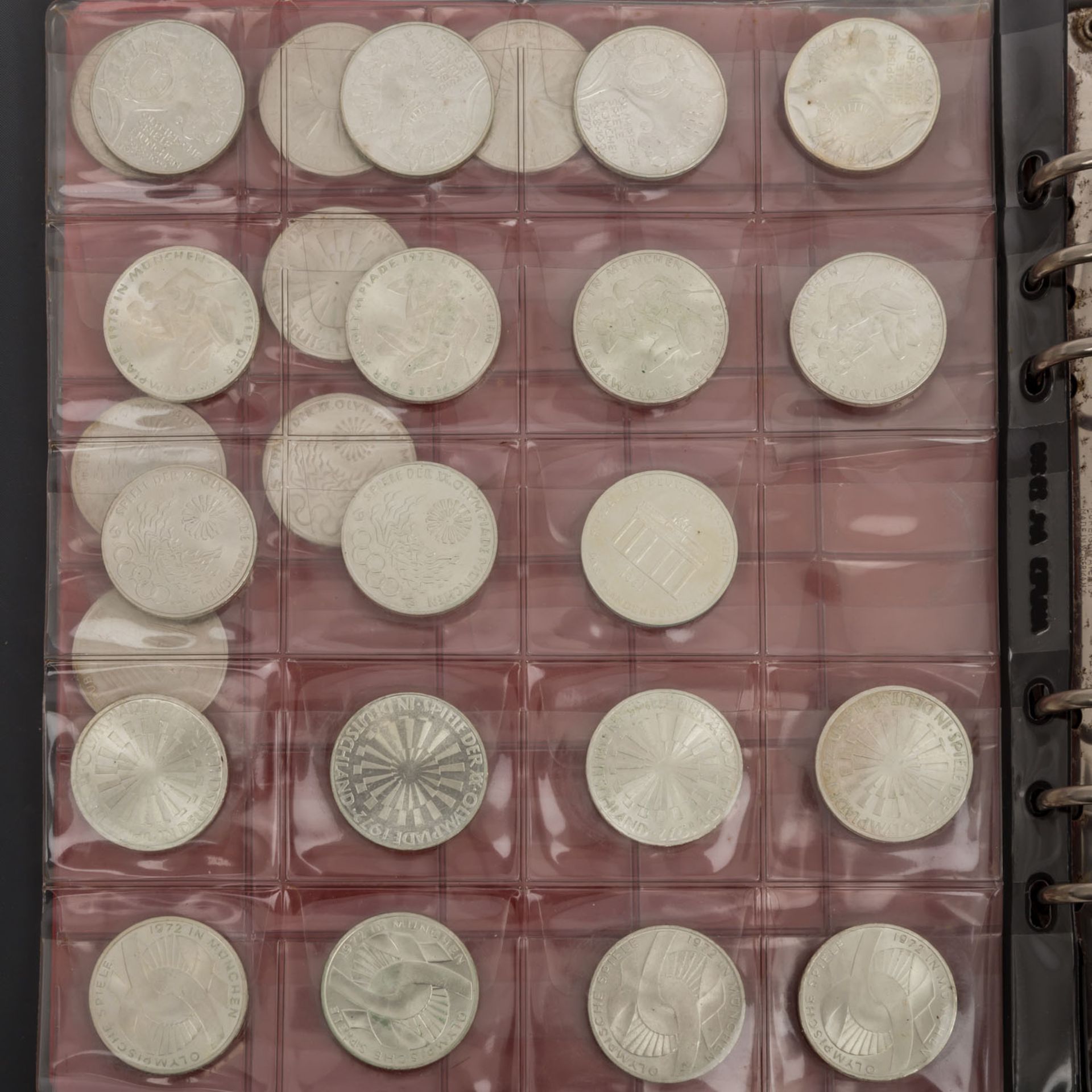 2 Münzalben mit überwiegend Österreich und BRD Silber,dazu 3 GOLDMÜNZEN Schweiz 20 Franken Vreneli - Bild 3 aus 14