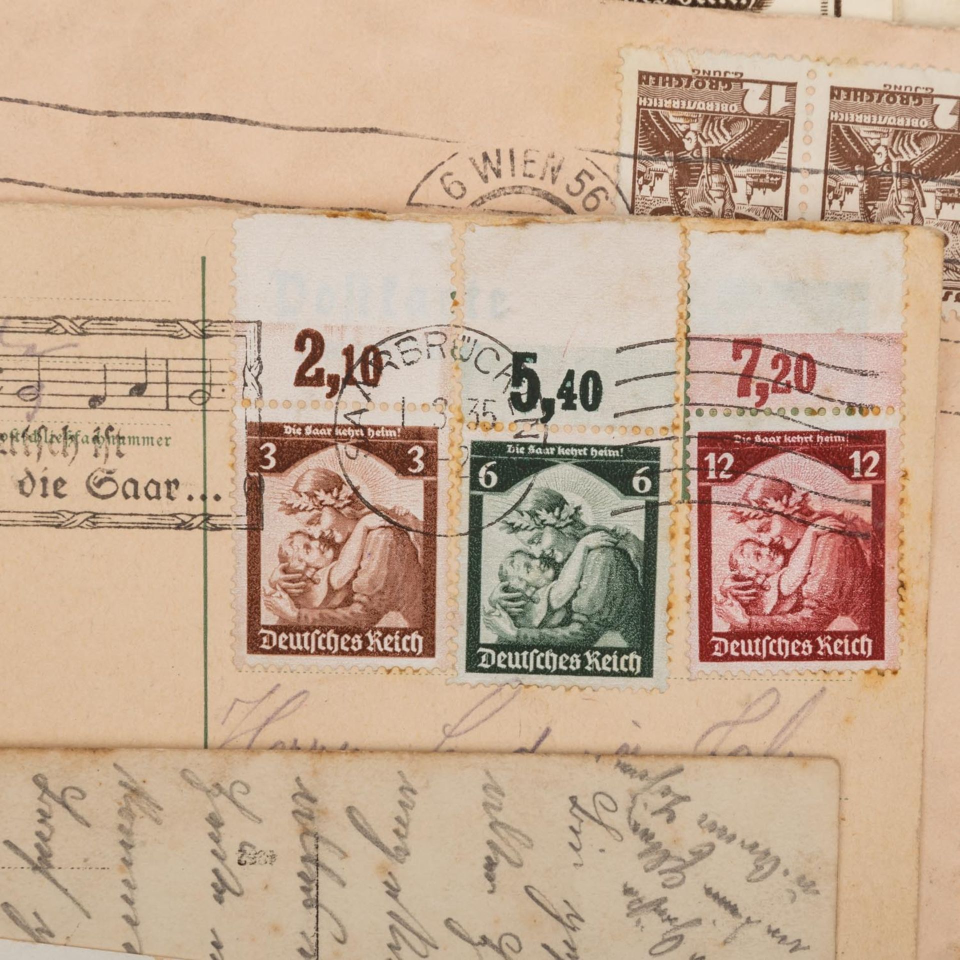 Kleine Fundgrube mit Zeppelin Beleg,Briefe, Karten, Marken, bitte ansehen.A small treasure trove - Bild 7 aus 7