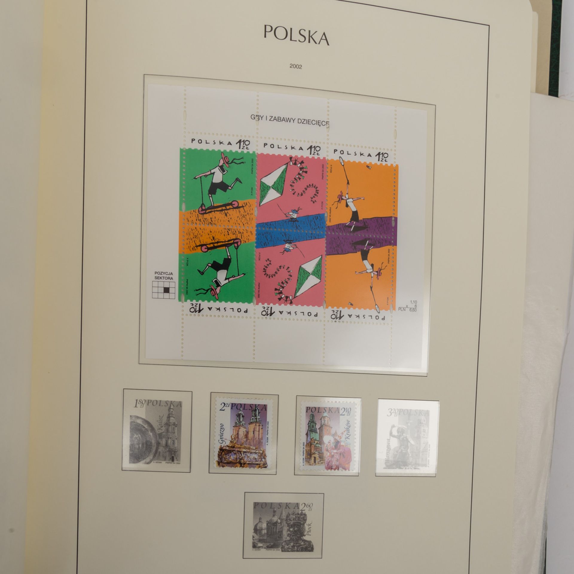 POLENSammlung in Leuchtturm Vordruckalben. 1980-92 gestempelt, 1993- ca. 2006 postfrisch. Nicht ganz - Bild 6 aus 7