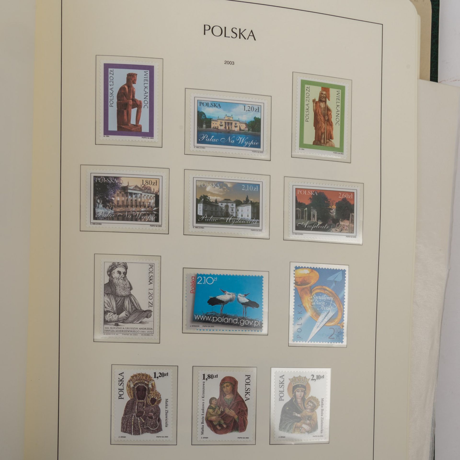 POLENSammlung in Leuchtturm Vordruckalben. 1980-92 gestempelt, 1993- ca. 2006 postfrisch. Nicht ganz - Bild 7 aus 7