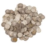 Silberlot Dt. Kaiserreich aus 1 Mark und 1/2 Mark,900/1000 Silber, insgesamt ca. 1480 g