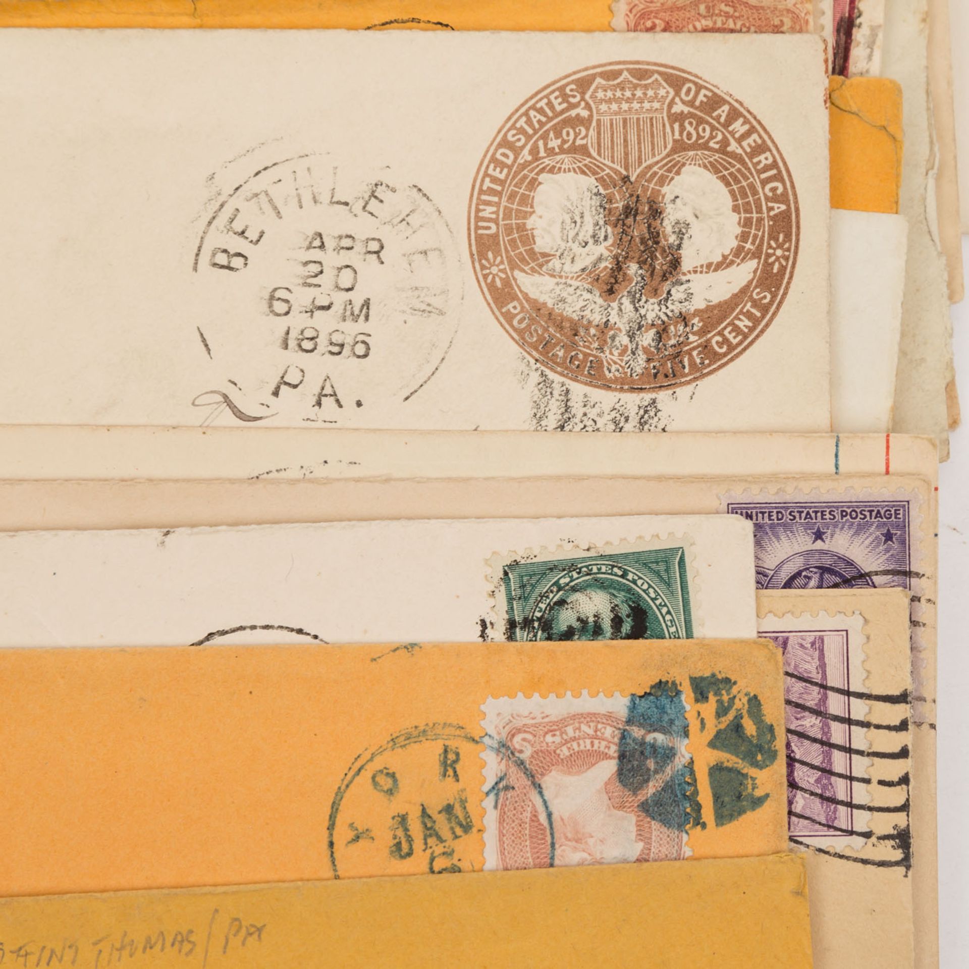 USA - ex 1870/2000, 85 covers about,teils sehr dekorativ.USA - ex 1870/2000, 85 covers about, partly - Bild 5 aus 5