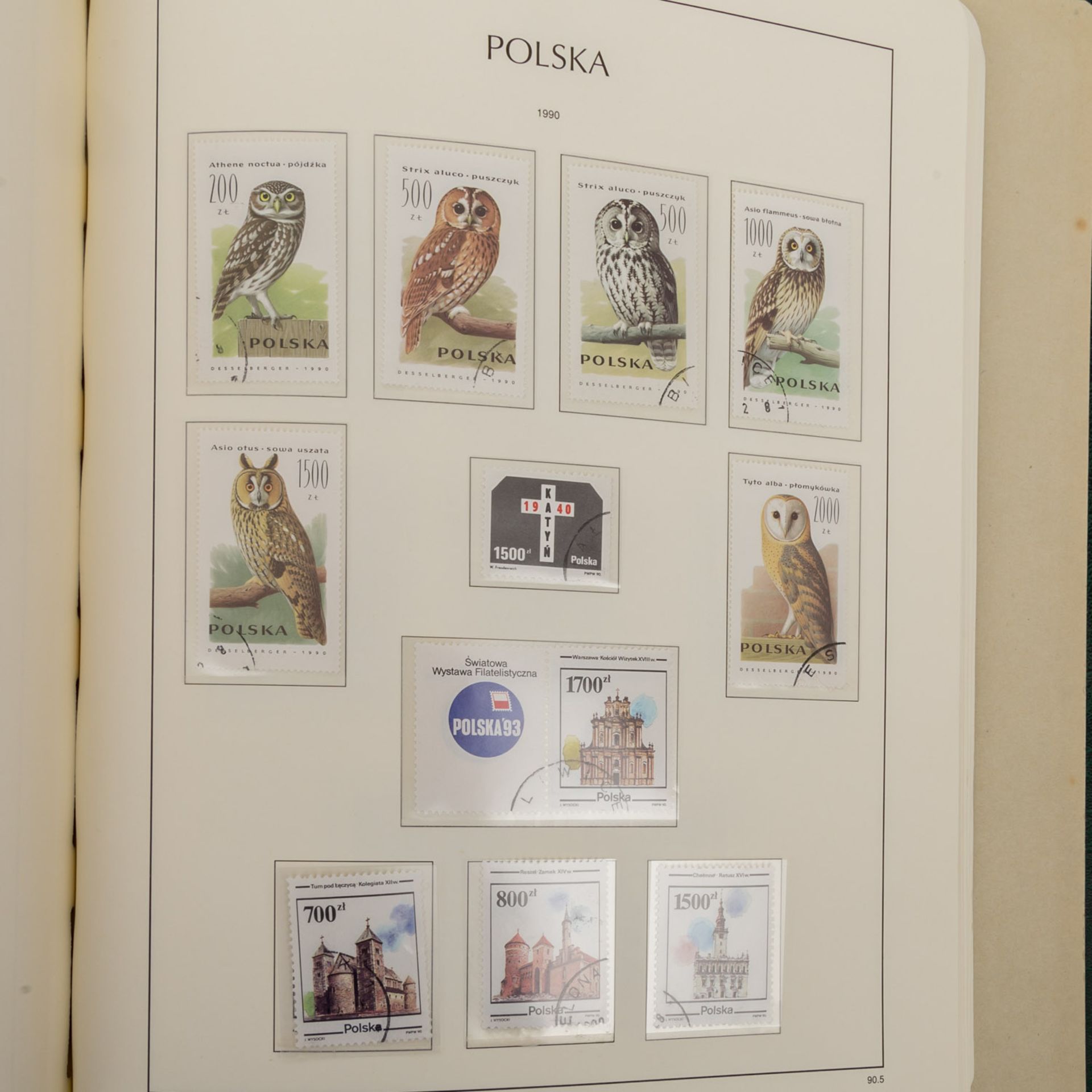 POLENSammlung in Leuchtturm Vordruckalben. 1980-92 gestempelt, 1993- ca. 2006 postfrisch. Nicht ganz - Bild 5 aus 7