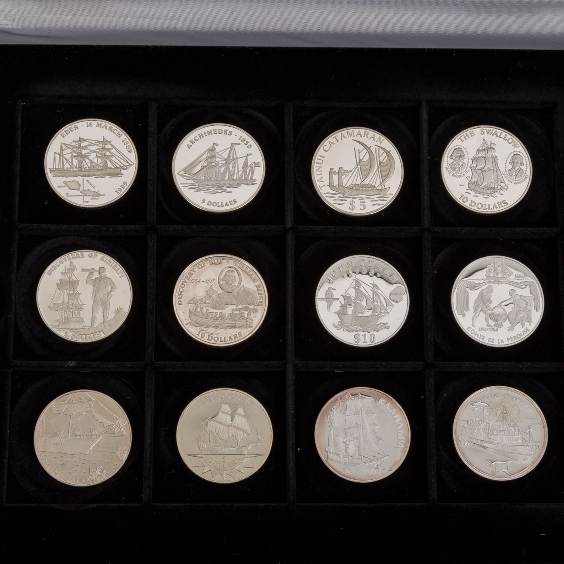 Seefahrt - 67 thematische Münzen aus den späten 1990er Jahren, - Bild 7 aus 7