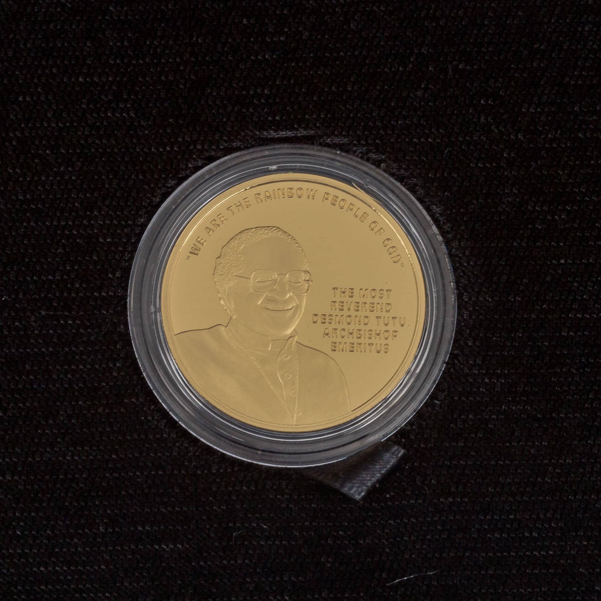 Südafrikanische Nobelpreisträger - 4 x 1/4 Unze Gold, - Bild 4 aus 5