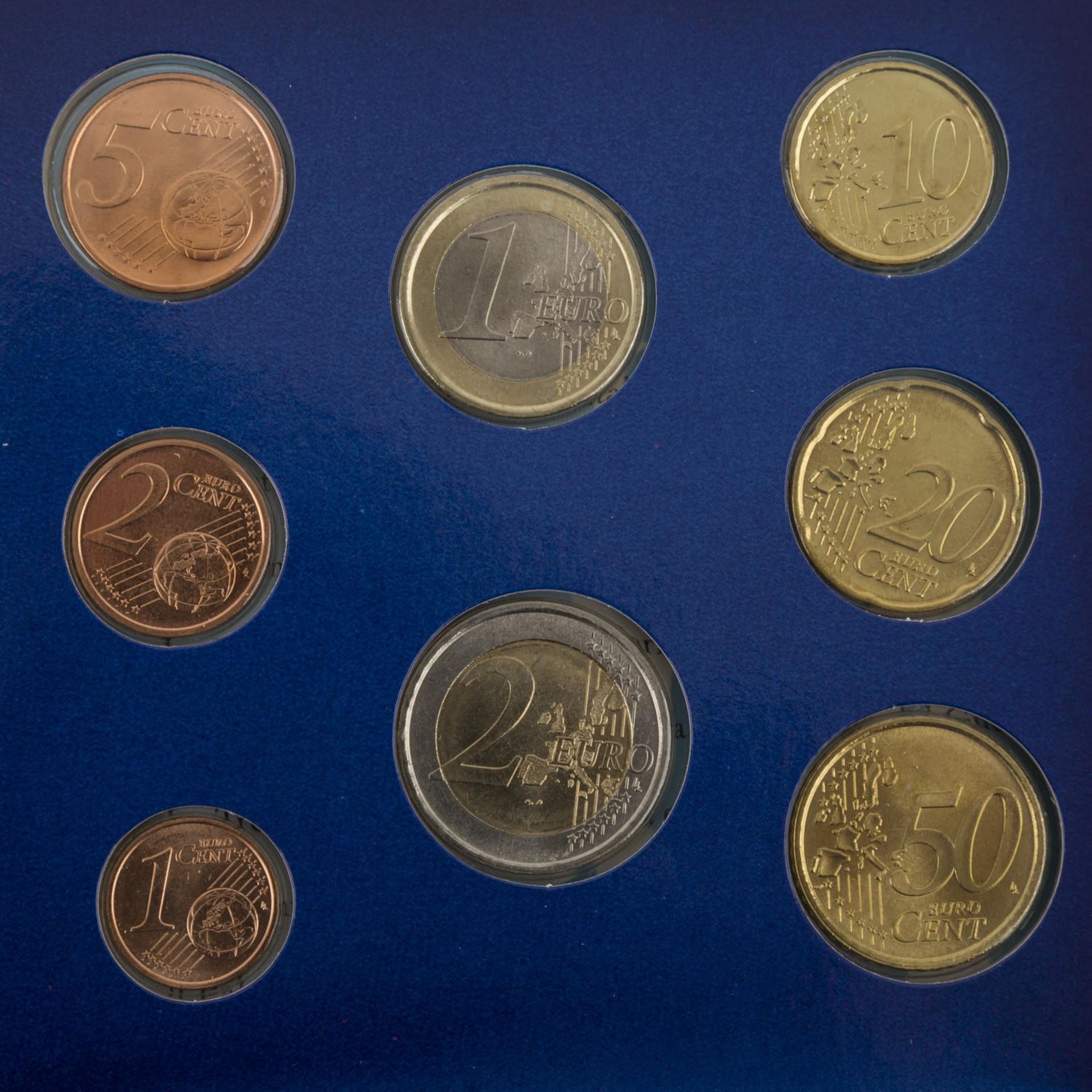 San Marino - 2 x Euro Kursmünzensatz 2002 - Bild 3 aus 4