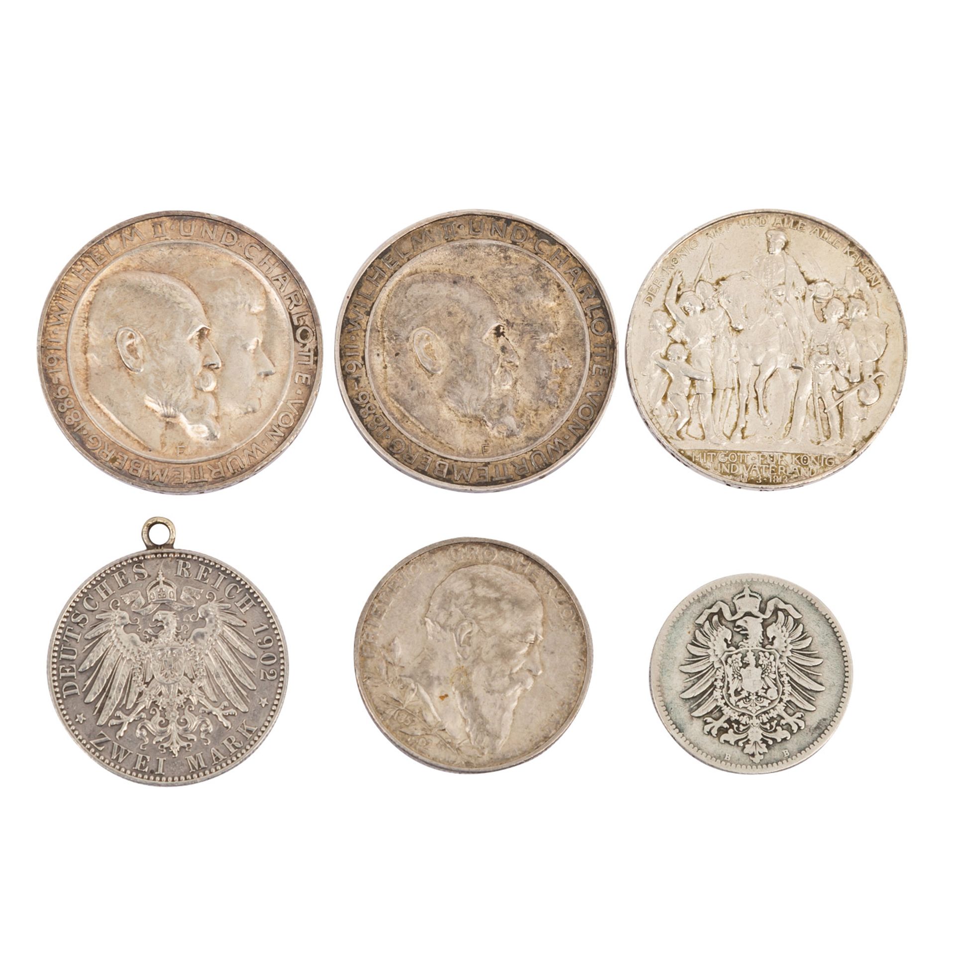Dt. Kaiserreich - Diverse Münzen von - Bild 8 aus 8
