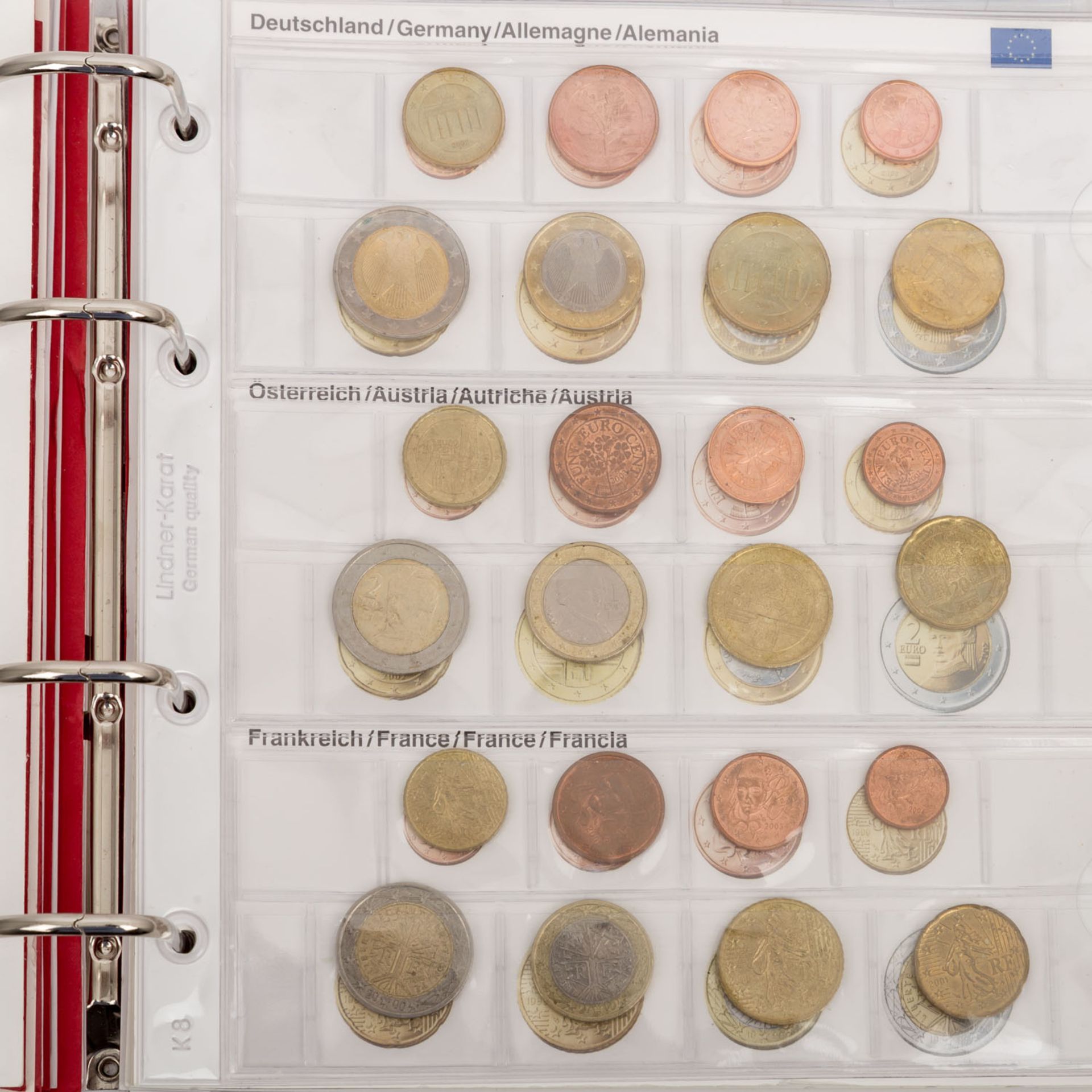Sammlung Euro Münzen, u.a. ca. 65 x 2 Euro, 18 x KMS verschiedener Länder, - Bild 6 aus 9