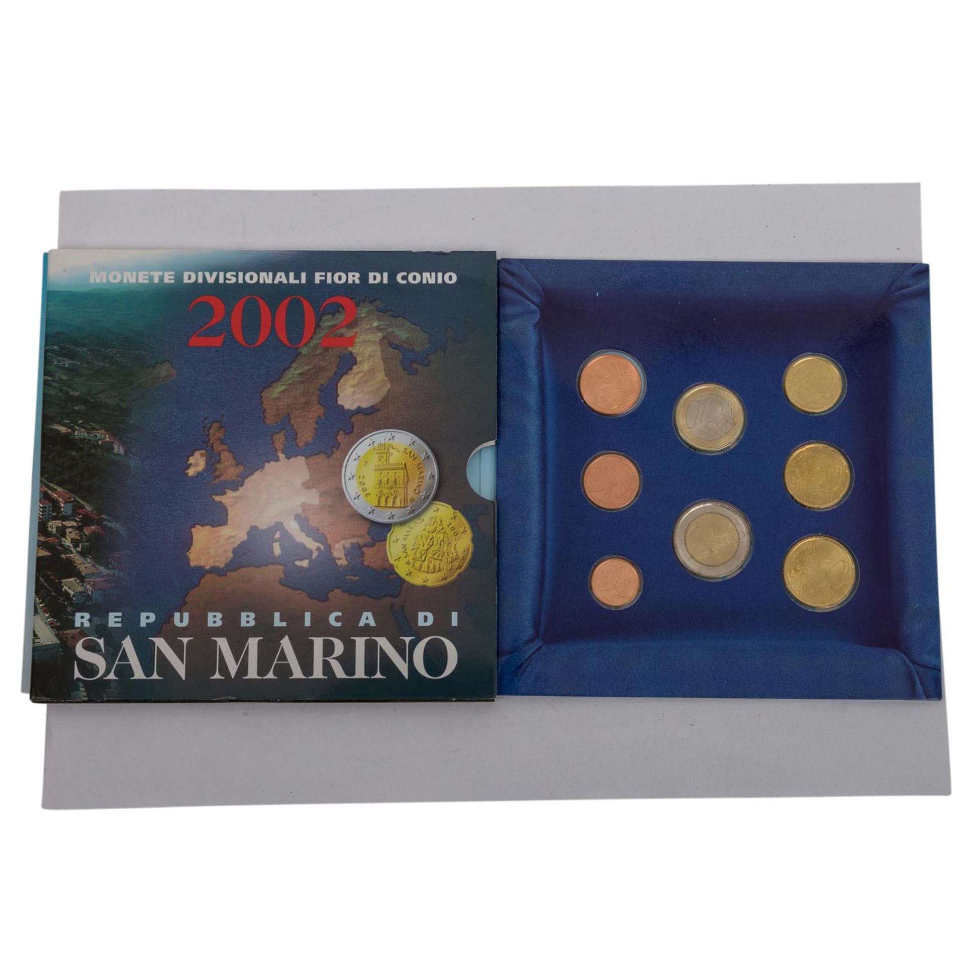San Marino - KMS 2002 zu 3,88€, stgl.,
