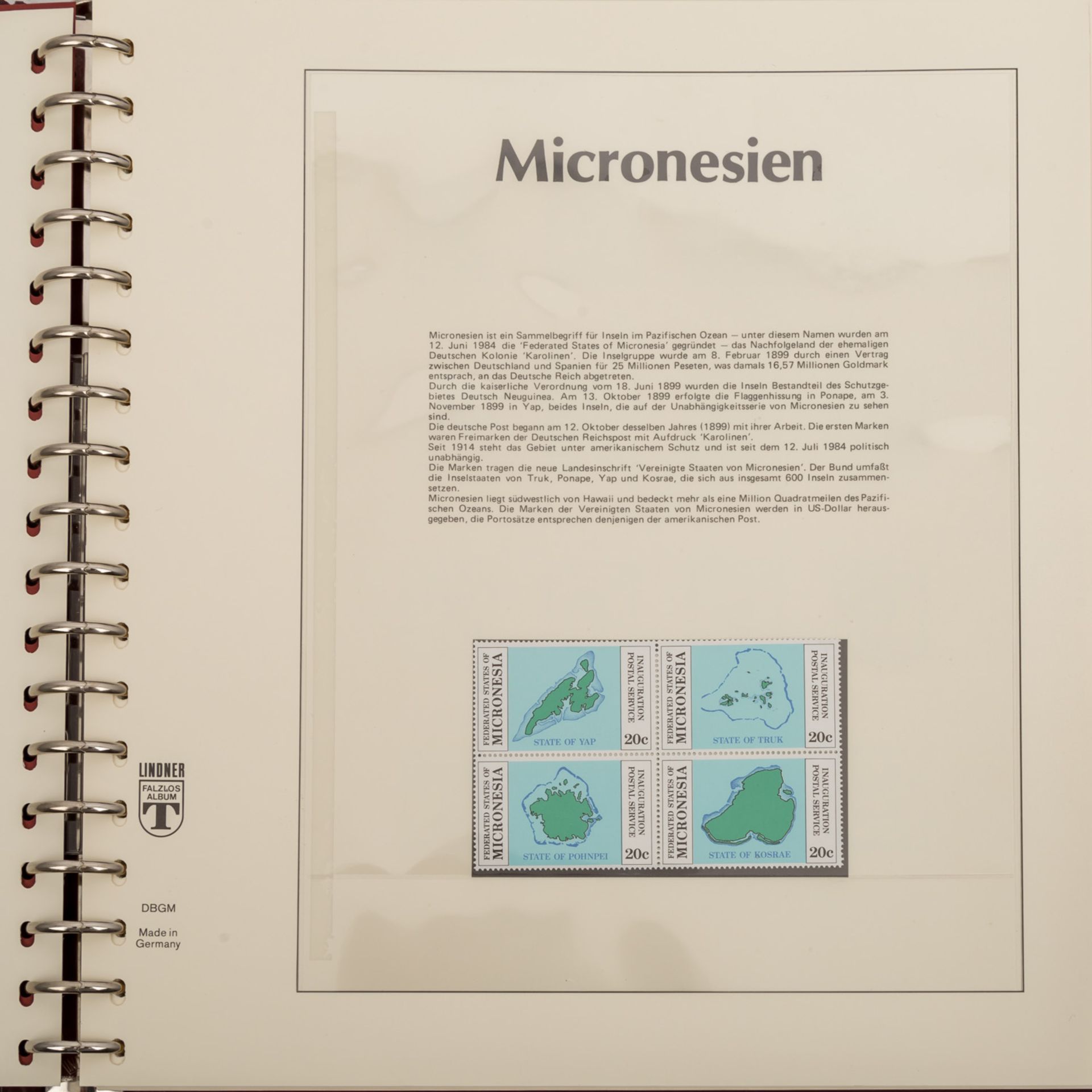 Mikronesien / Palau - Wundervolle Sammlung ex 1983/88,postfrische Erhaltungen, oft mehrfach, in drei - Bild 2 aus 6