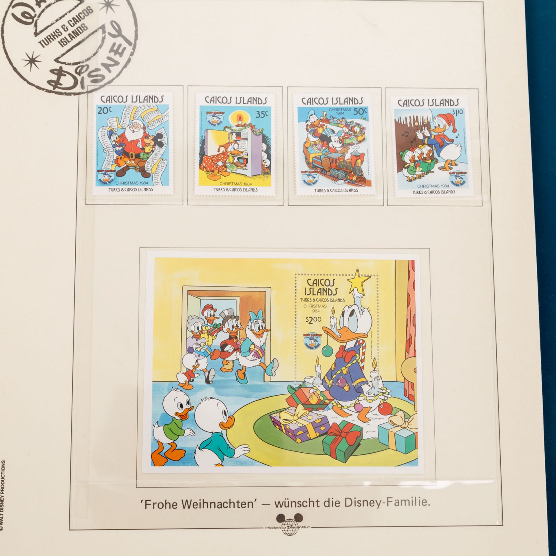 Walt Disneys wundervolle Welt in bunten Marken,Spezialsammlung im gebrauchten Spezialalbum, - Bild 6 aus 7