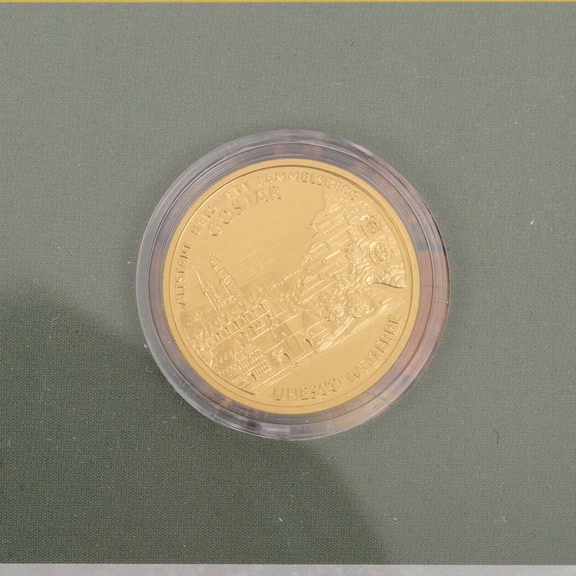 BRD/GOLD - 11 x 100 Euro in Gold als Numisblätterin 2 Alben. Bestehend aus 2003 G Quedlinburg, - Bild 2 aus 24