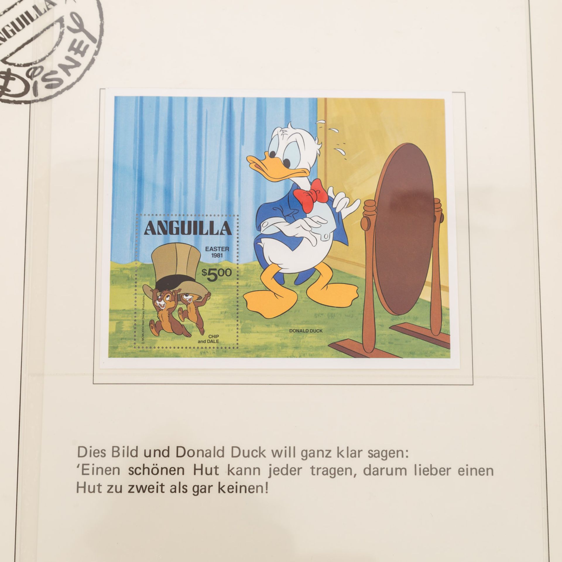 Walt Disneys wundervolle Welt in bunten Marken,Spezialsammlung im gebrauchten Spezialalbum, - Bild 2 aus 7